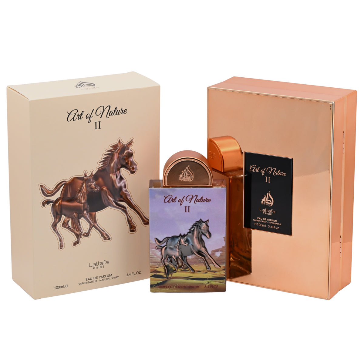 Lattafa Art Of Nature II EDP Spray Unisex 3.4 oz 100ml New Box 6290360592015