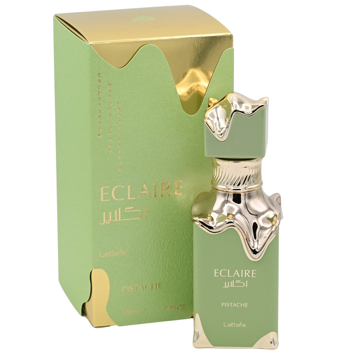 Lattafa Eclaire Pistache EDP Spray Women 3.4 oz 100ml New Box 6290362349129