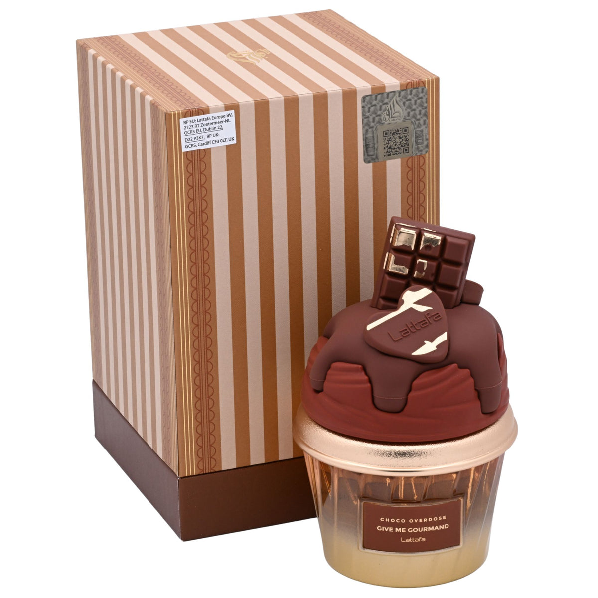Lattafa Give Me Gourmand Choco Overdose Eau de Parfum Spray for Women 2.5 oz 6290362349679