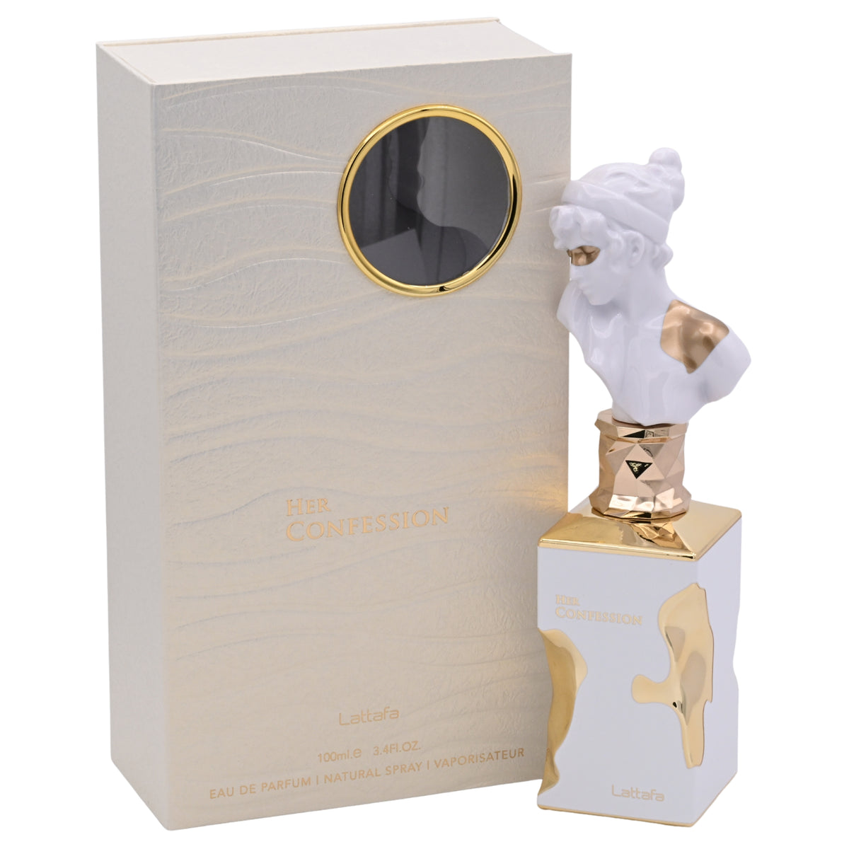 Lattafa Her Confession Eau de Parfum Spray for Women 3.4 oz (100 ml) New Retail Box 6290360599120