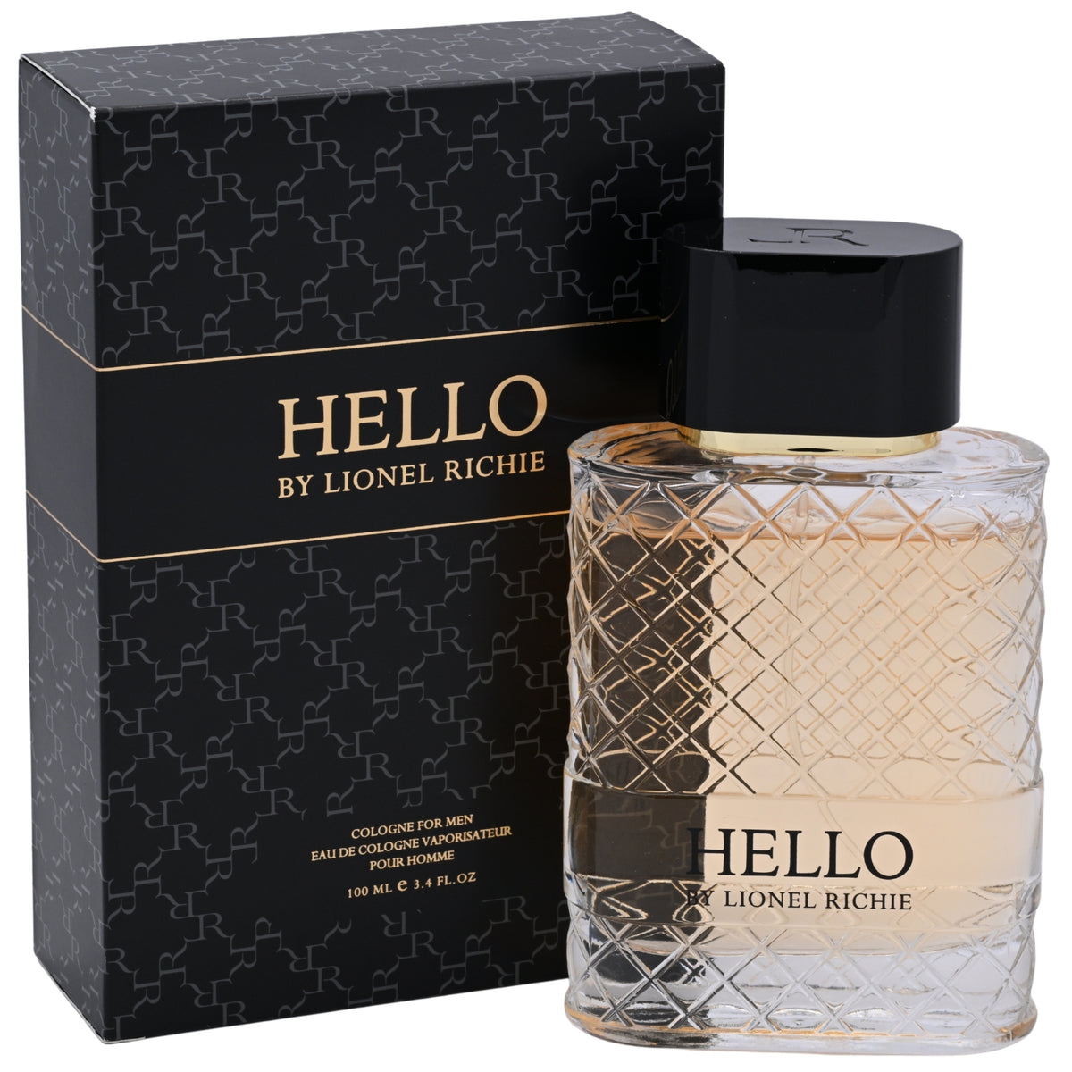 Lionel Richie Hello Eau de Cologne (EDC) Spray for Men 3.4 oz New Retail Box 5060426155963