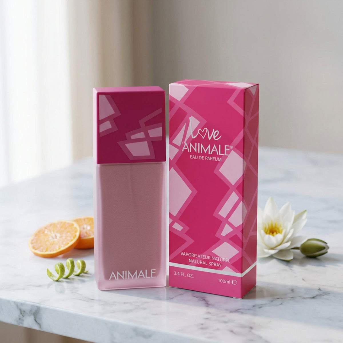 LOVE ANIMALE women 3.4 oz 3.3 edp perfume spray NEW IN BOX 892456000969