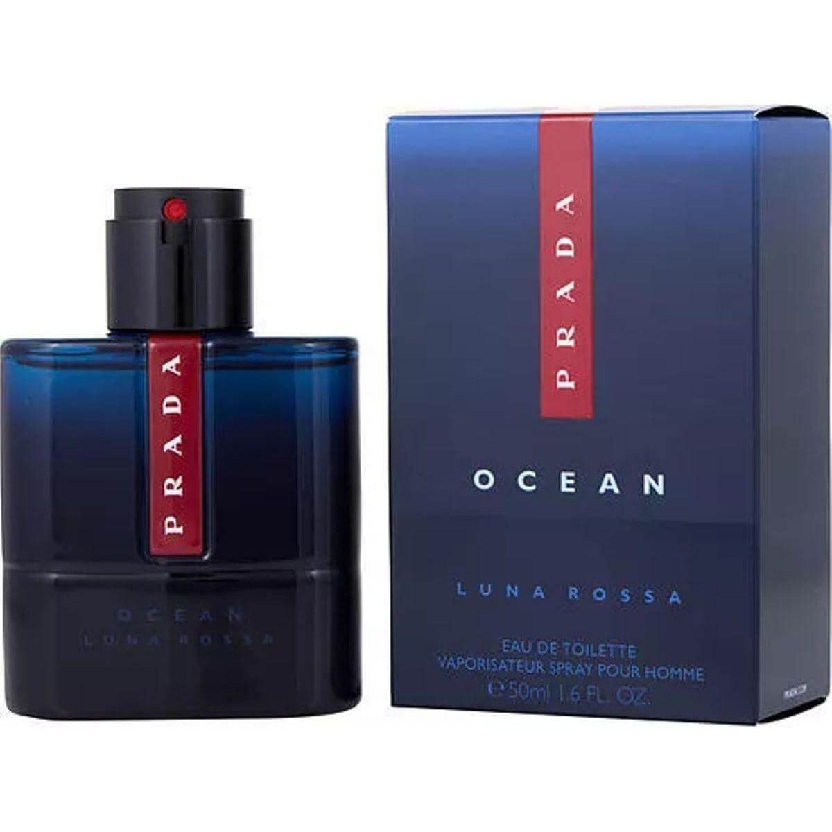 Luna Rossa Ocean by Prada cologne for men EDT 1.6 / 1.7 oz New in Box