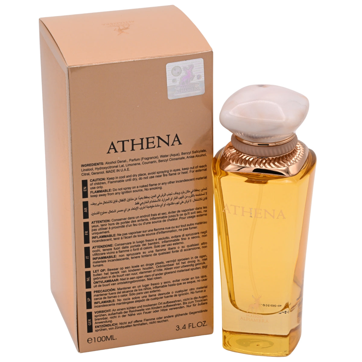 Maison Alhambra Athena Eau de Parfum Spray for Women 3.4 oz (100 ml) 6290360599243