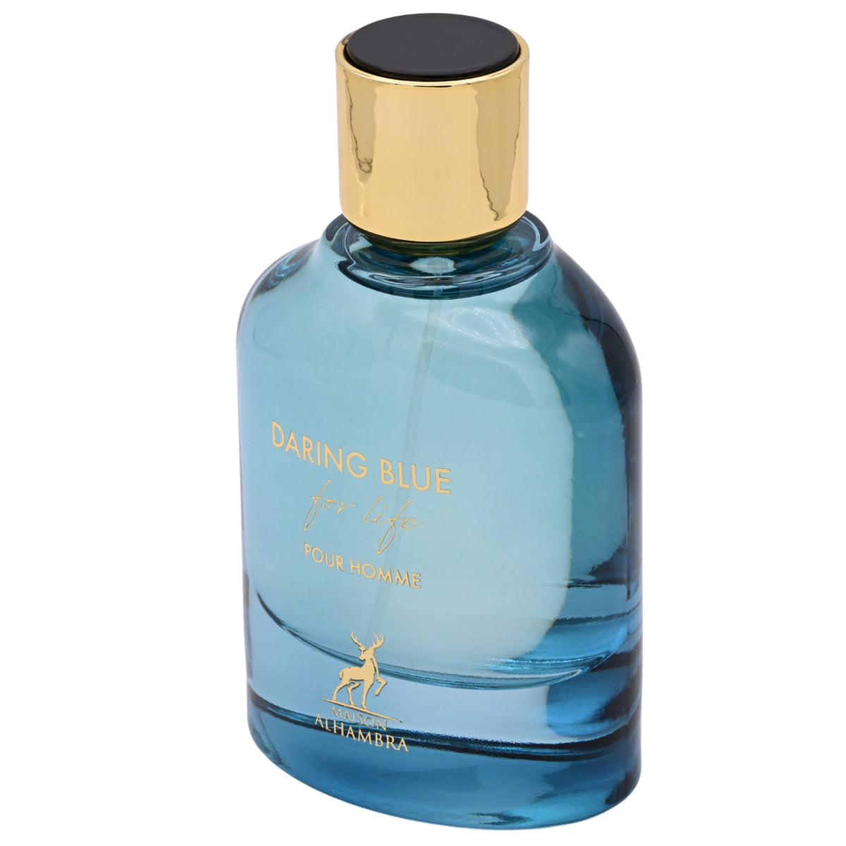 Maison Alhambra Daring Blue For Life Eau de Parfum Spray for Men 3.4 oz (100 ml) 6290360590677
