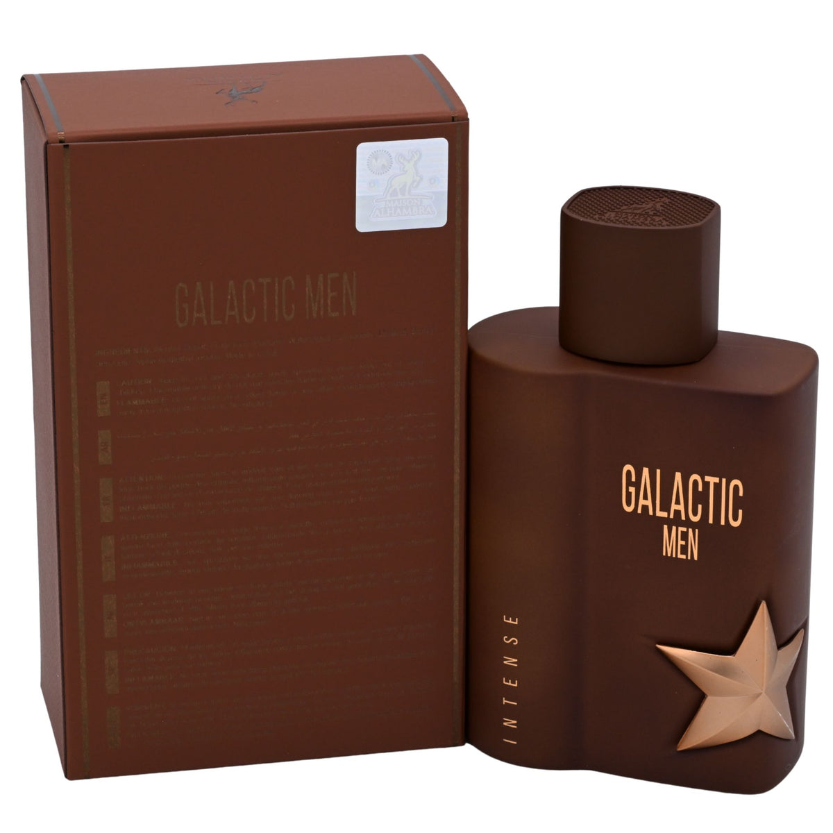 Maison Alhambra Galactic Men Intense Eau de Parfum Spray for Men 3.4 oz / 100 ml 6290362340515