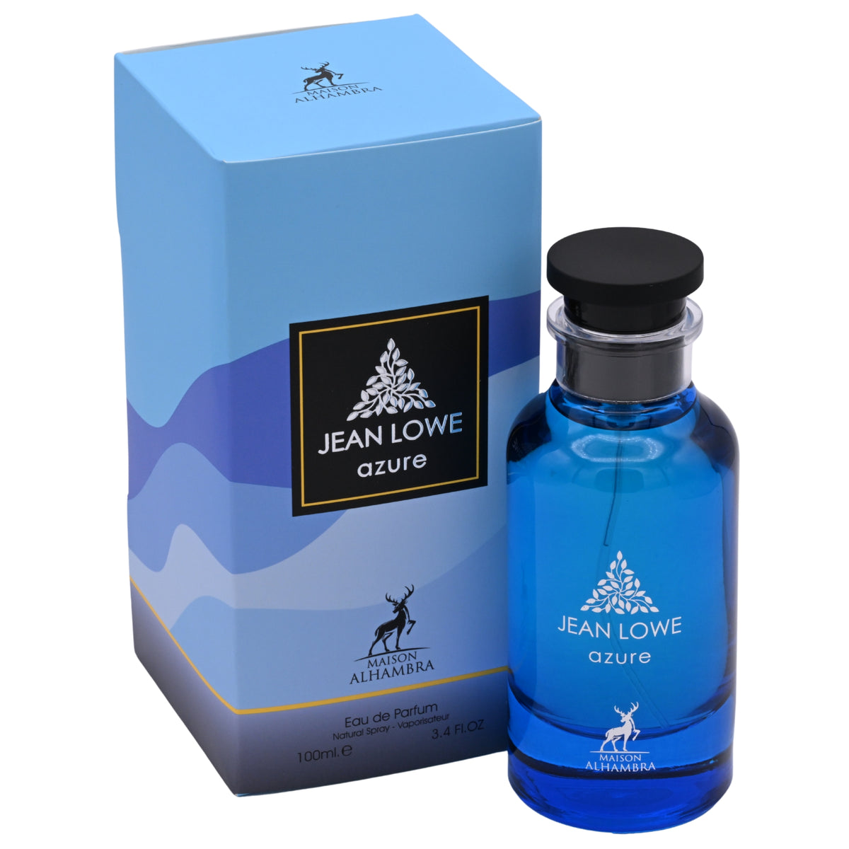 Maison Alhambra Jean Lowe Azure Eau de Parfum (EDP) Unisex Spray 3.4 oz (100 ml) 6290362340546