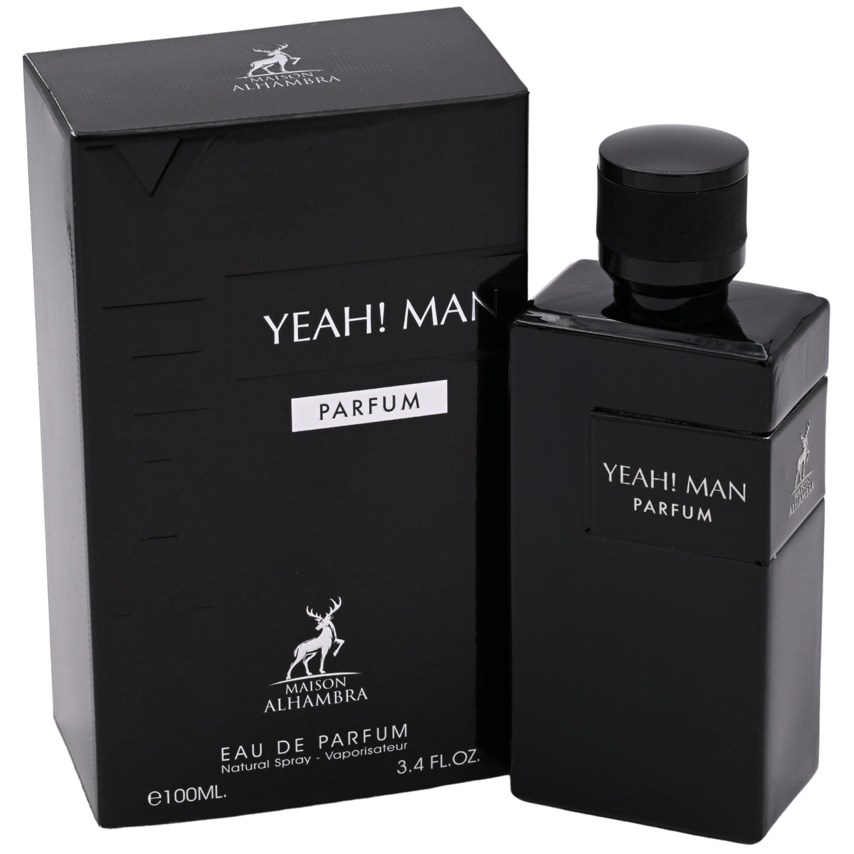 Maison Alhambra Yeah! Man Eau de Parfum Spray for Men 3.4 oz (100 ml) 6290360590745