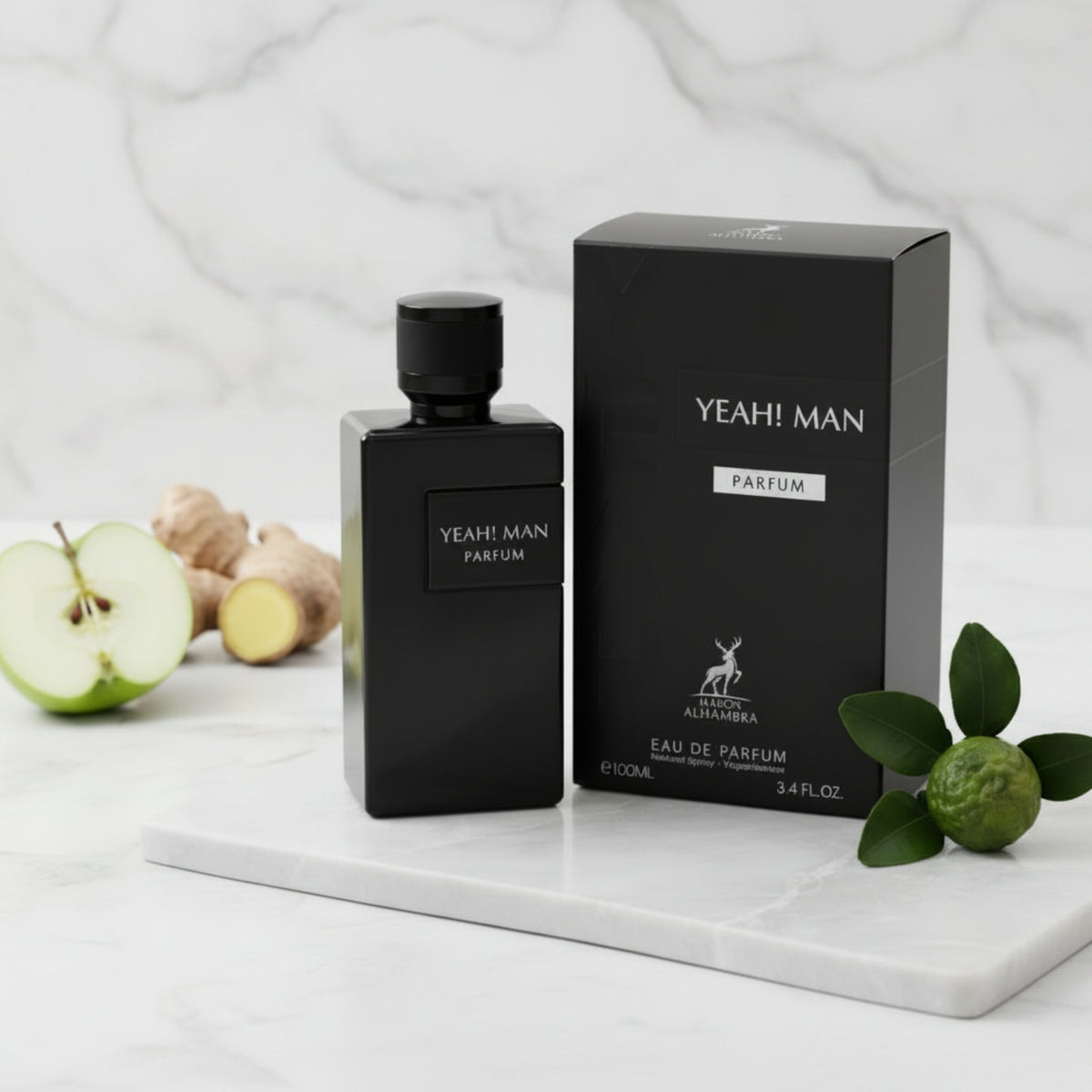 Maison Alhambra Yeah! Man Eau de Parfum Spray for Men 3.4 oz (100 ml) 6290360590745