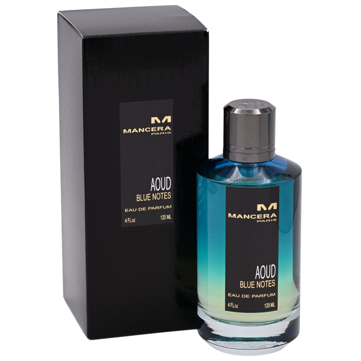 Mancera Aoud Blue Notes Eau de Parfum (EDP) Unisex Spray 4.0 oz / 120 ml, Made in France 3760265190089