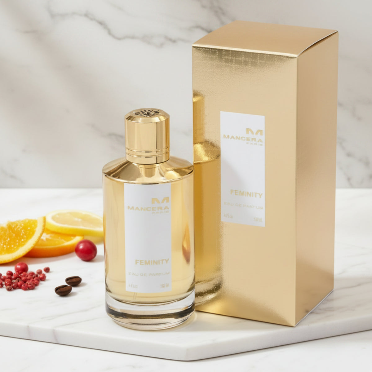 Mancera Feminity Eau de Parfum Spray for Women 4 oz (120 ml) 3760265193684