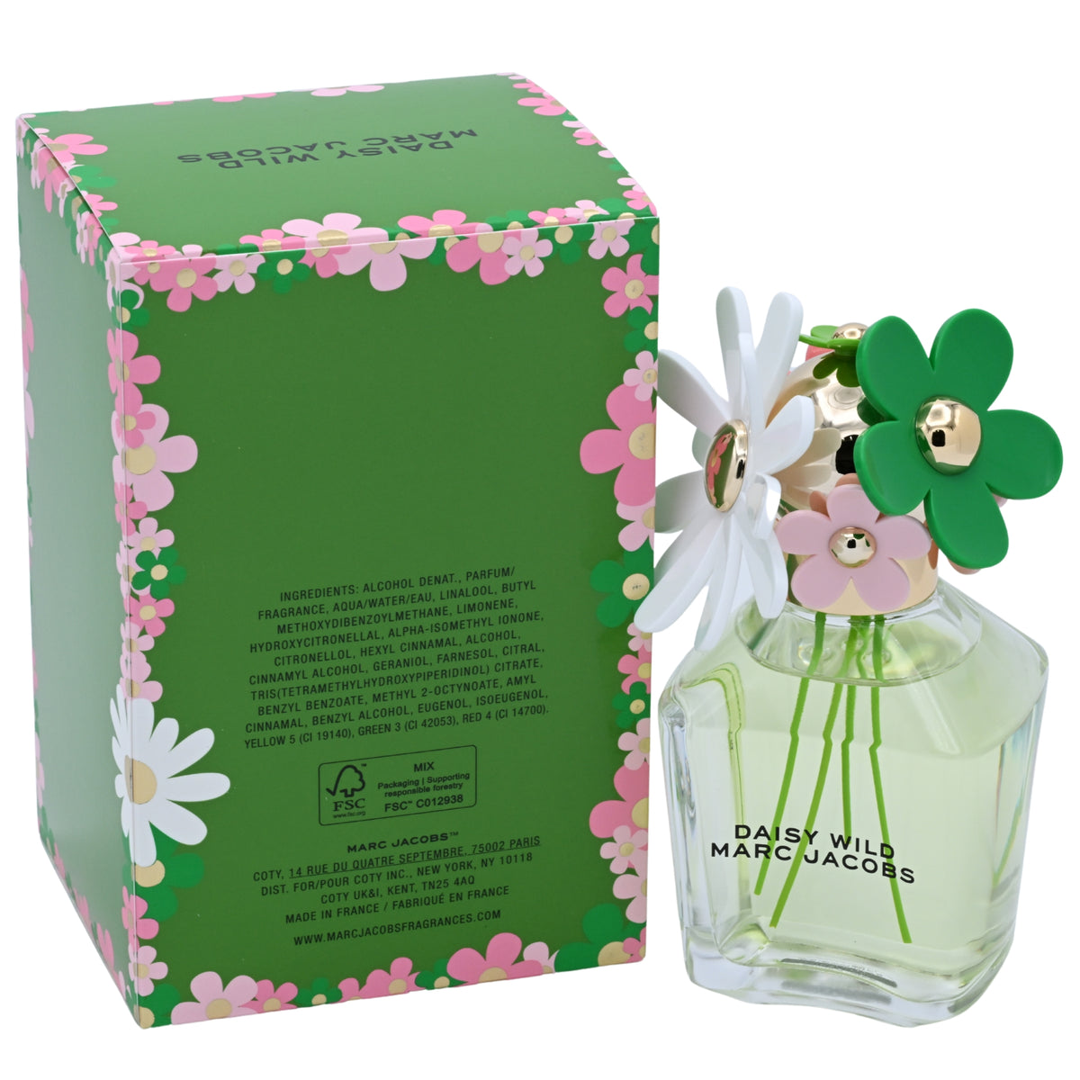 Marc Jacobs Daisy Wild Eau de Parfum (EDP) Spray for Women 3.3 oz New Retail Box 3616303466060