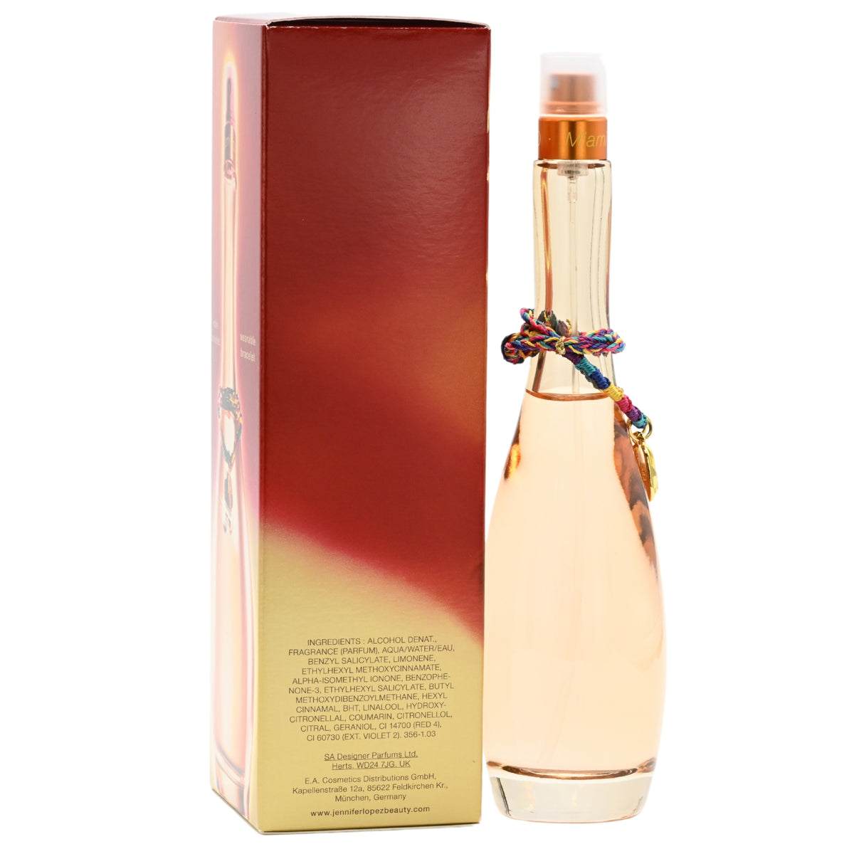 Miami Glow by J.LO for women EDT 3.3 / 3.4 oz New In Box 5050456110018