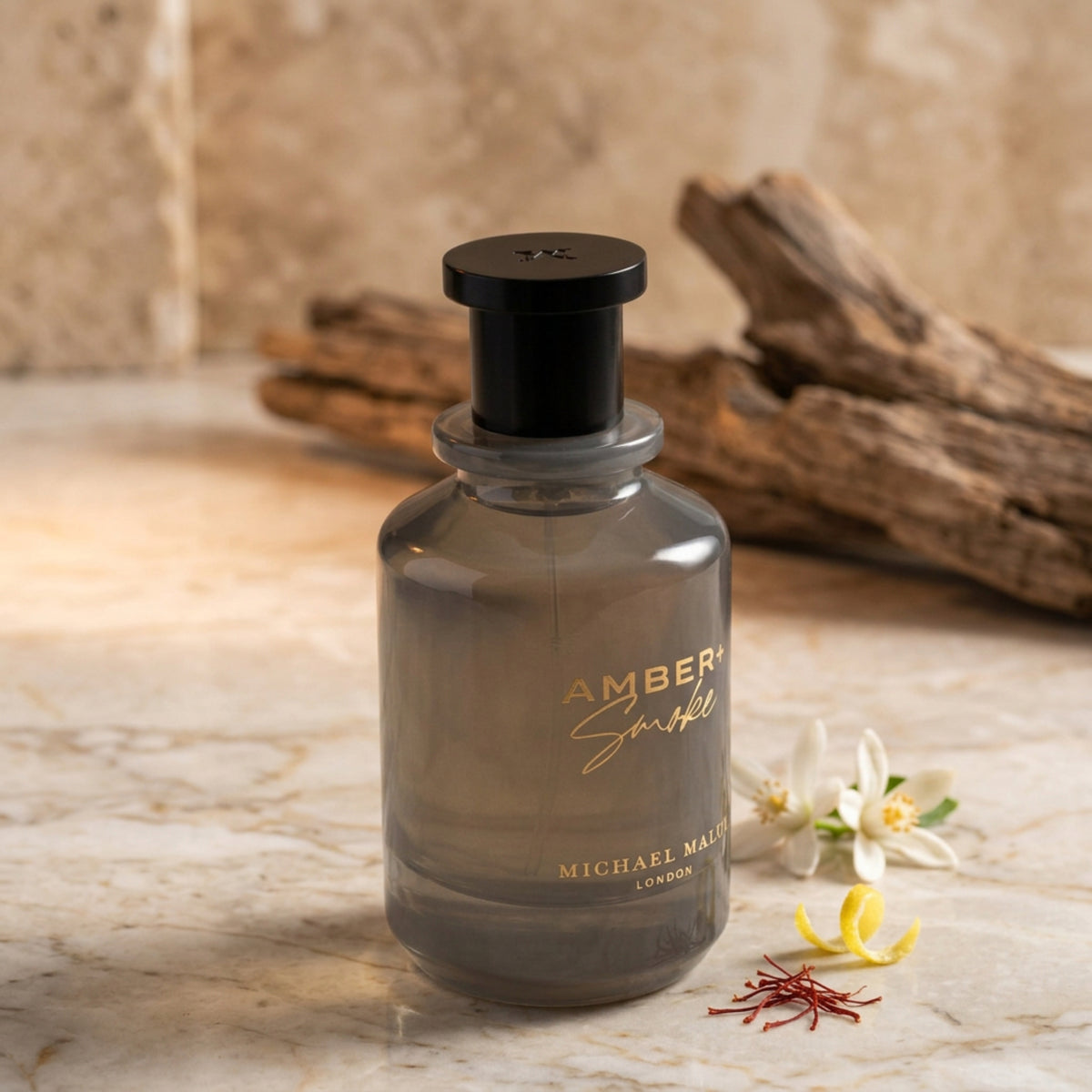 Michael Malul Amber+Smoke Eau de Parfum Spray for Men 3.4 oz (Tester) 21316