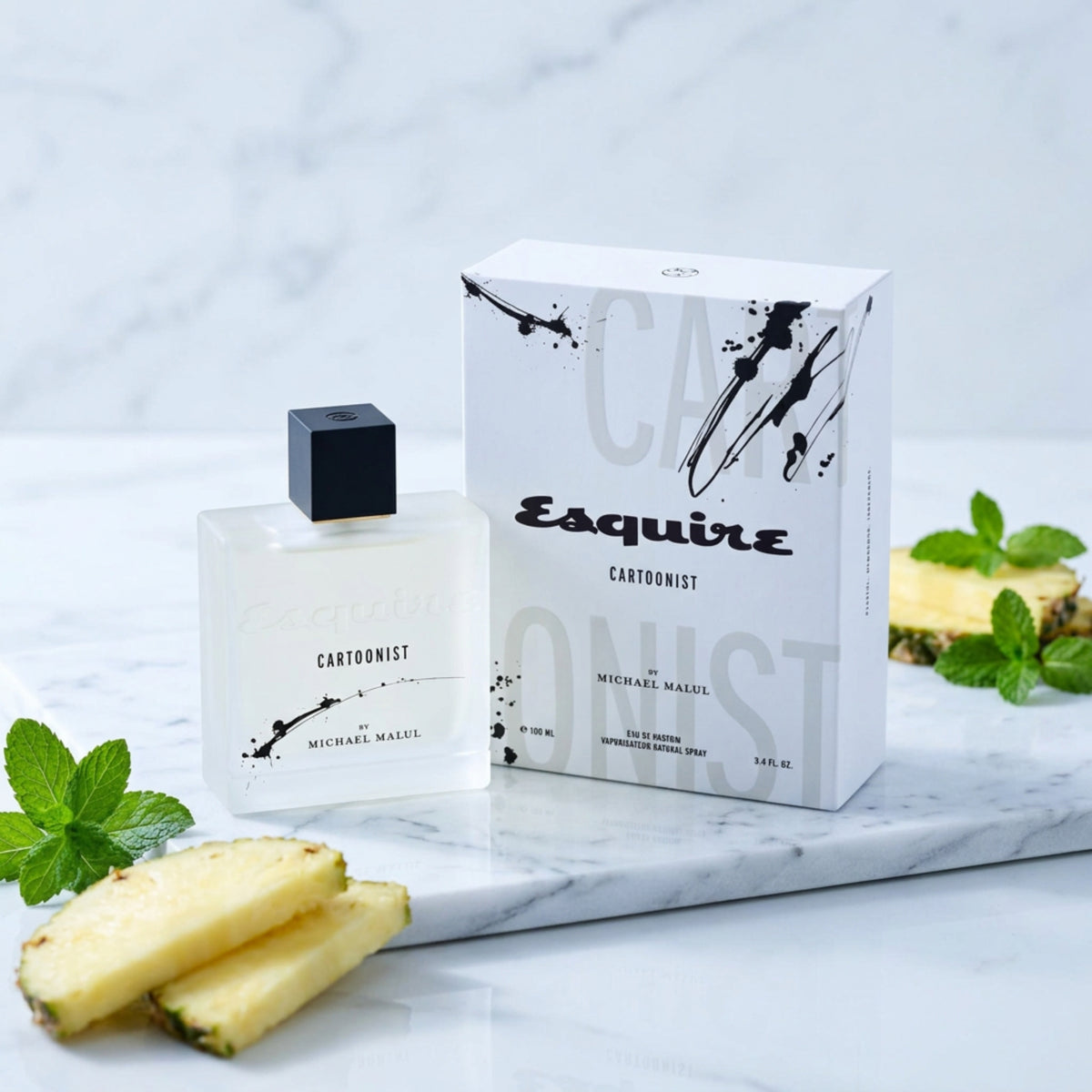 Michael Malul Esquire Cartoonist Eau de Parfum Spray Men 3.4 oz 810181100167