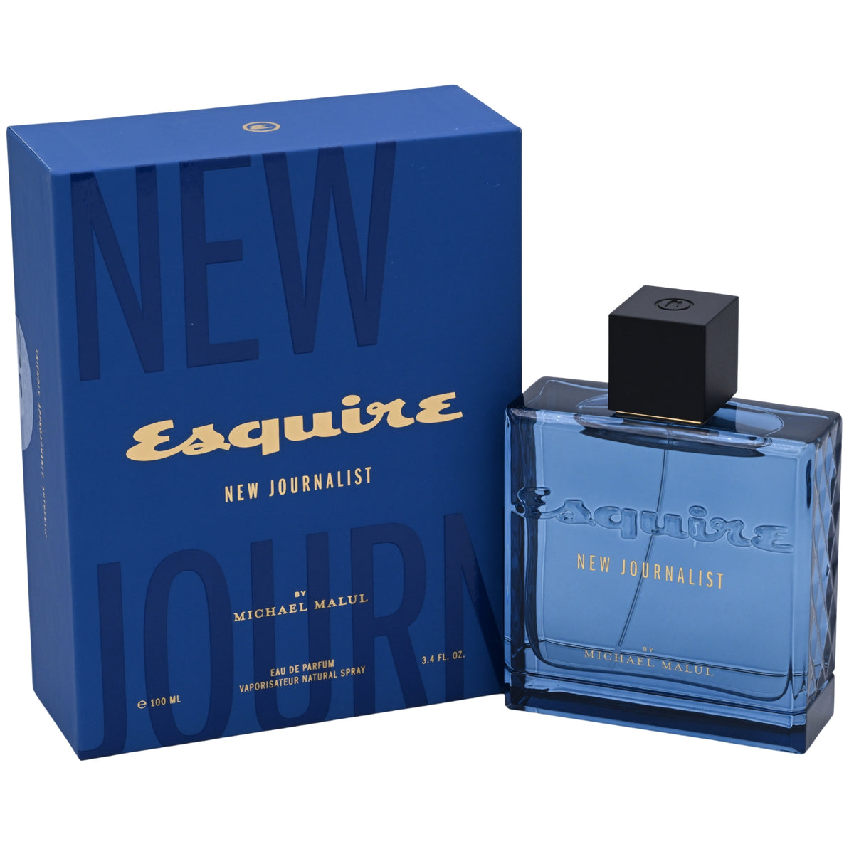 Michael Malul Esquire New Journalist Eau de Parfum (EDP) Spray for Men 3.4 oz 850067815068