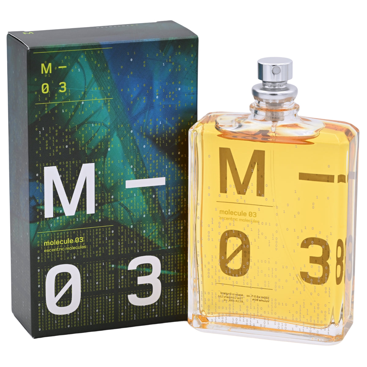 Molecule 03 by Escentric Molecules for unisex EDT 3.5 oz New In Box 5060103310111