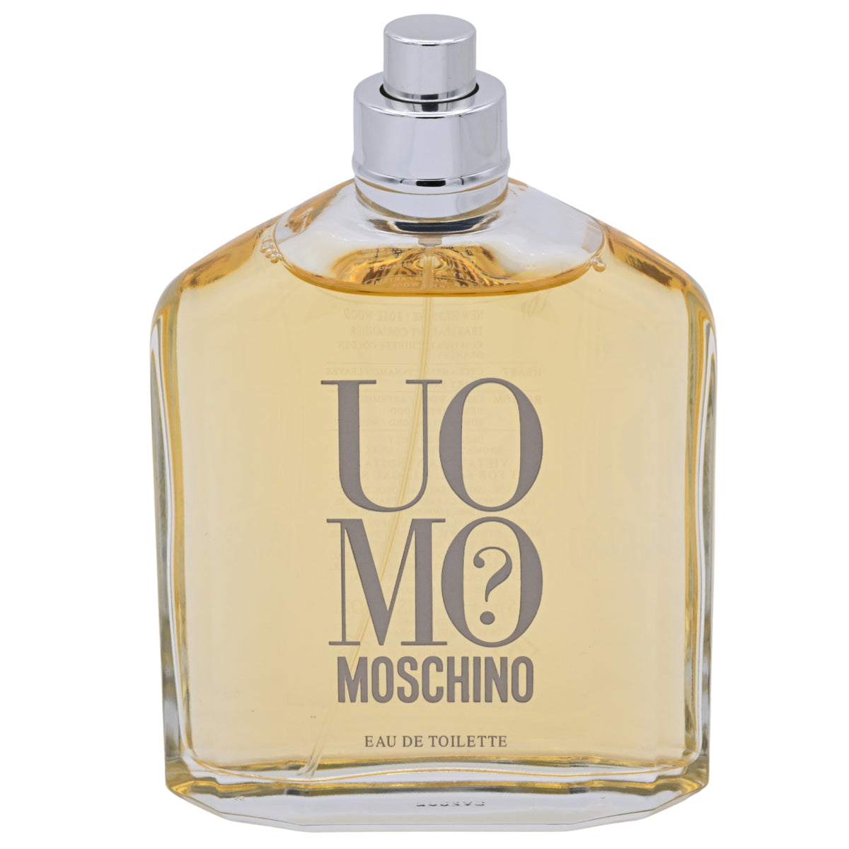 MOSCHINO UOMO Cologne 4.2 oz Edt For Men New tester 8011003064601