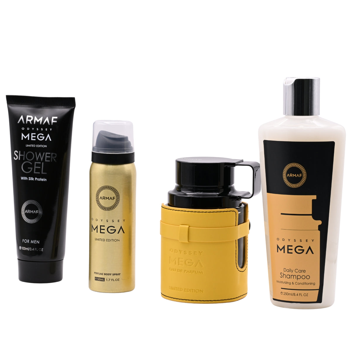 Odyssey Mega Limited Edition by Armaf 4 pcs gift set for men EDP New in Box 6294015175523