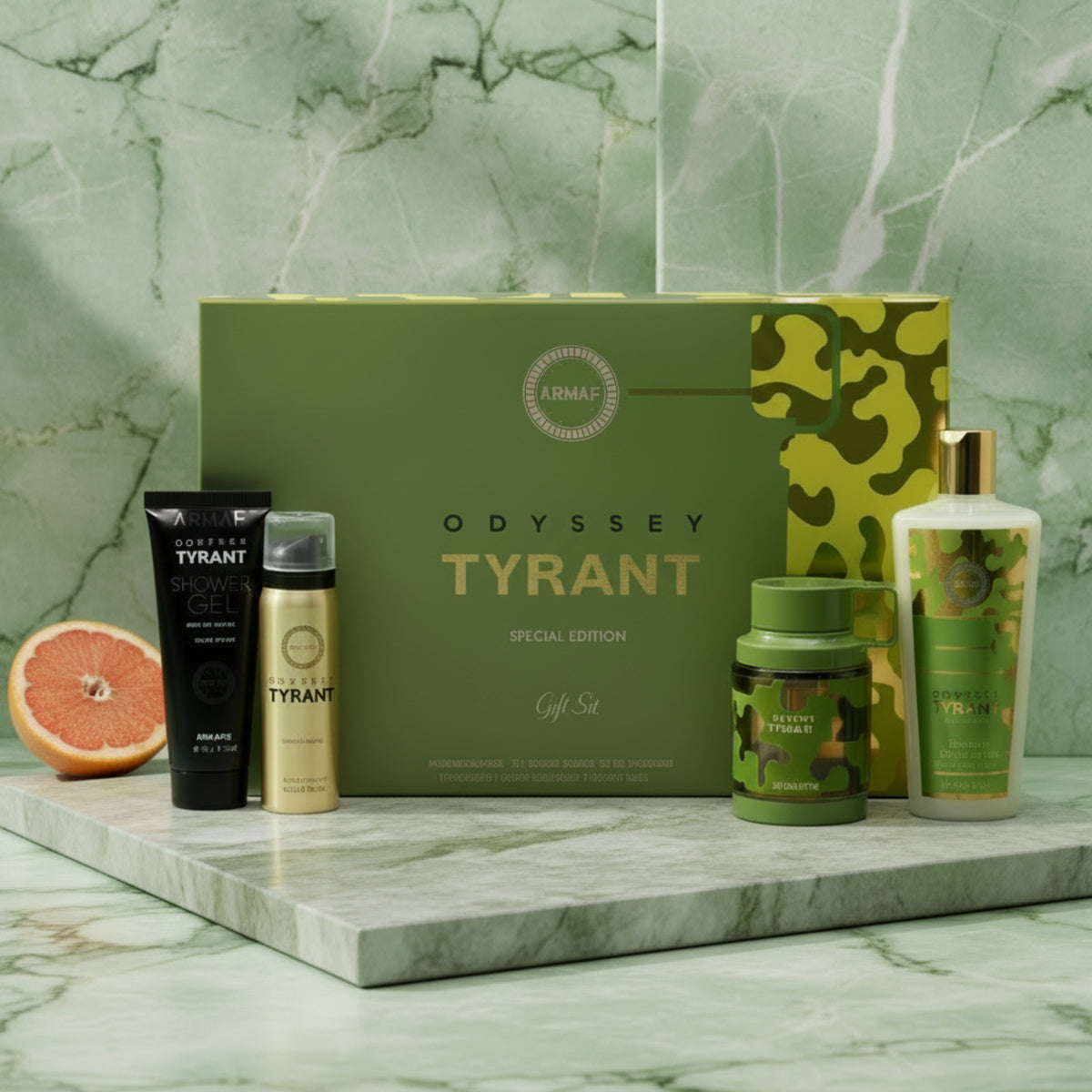 Odyssey Tyrant Special Edition by Armaf 4 pcs gift set for men EDP New in Box 6295199804193