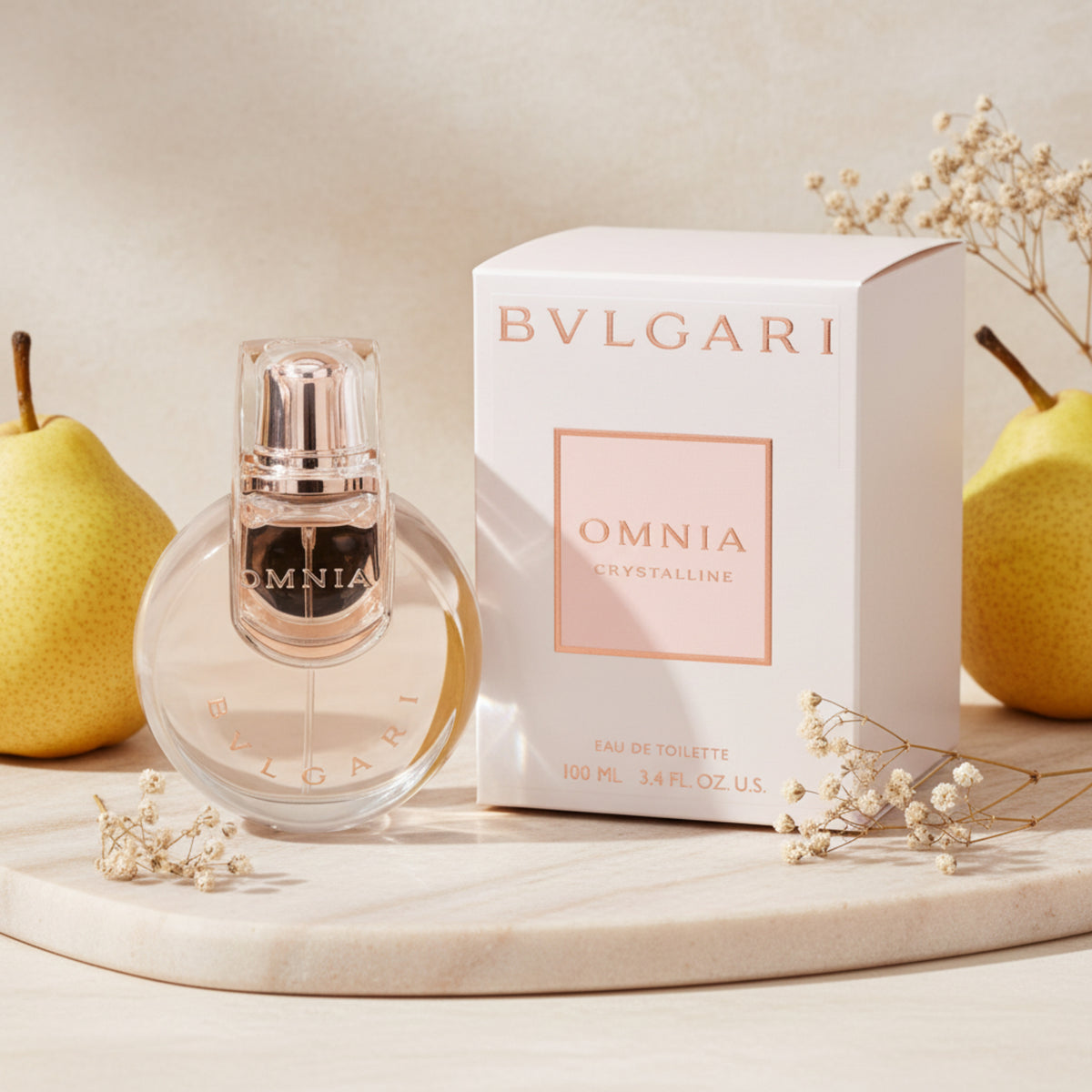 Omnia Crystalline by Bvlgari for women EDT 3.3 / 3.4 oz New in Box 783320420566