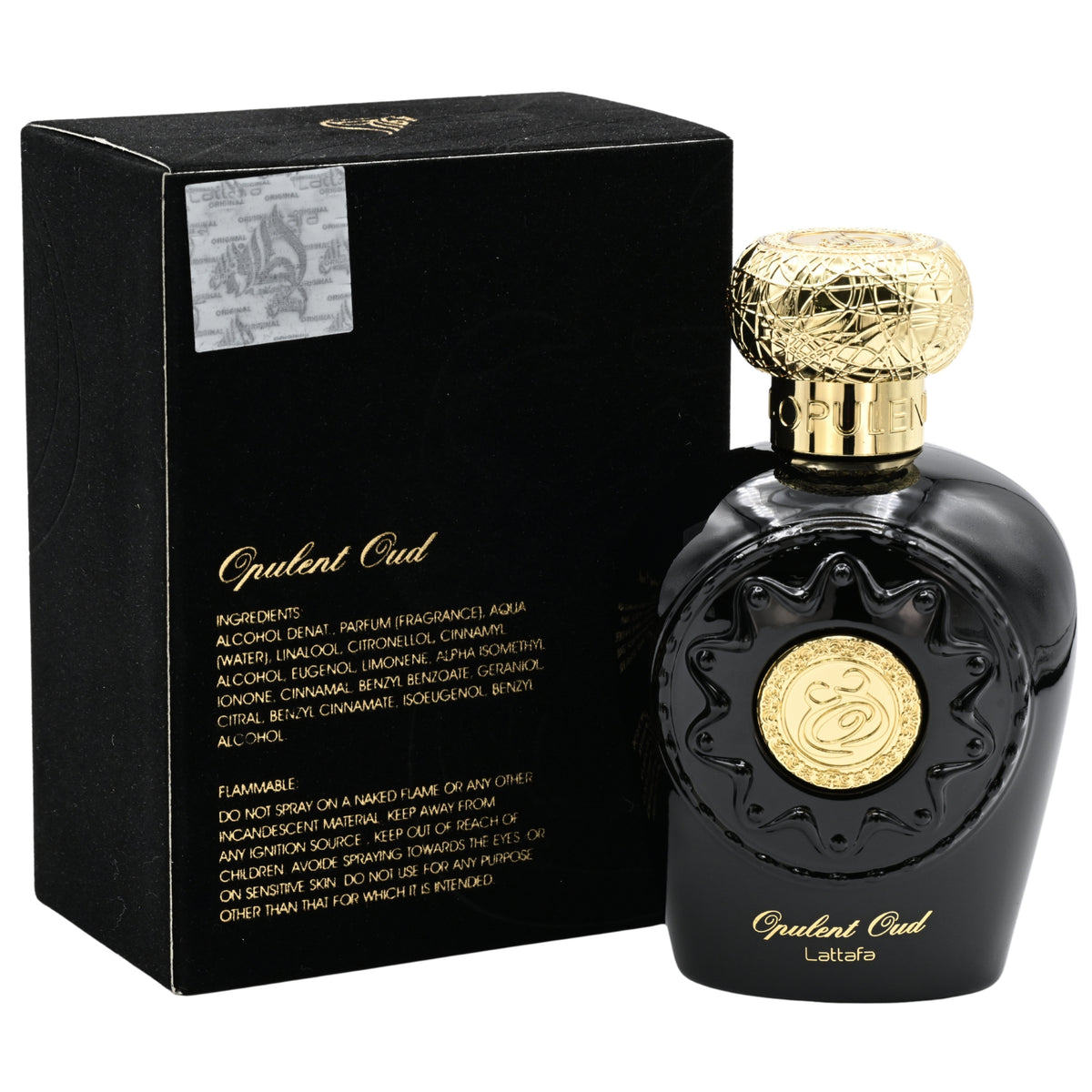 Opulent Oud by Lattafa perfume for unisex EDP 3.3 / 3.4 oz. New in Box 6291107450438