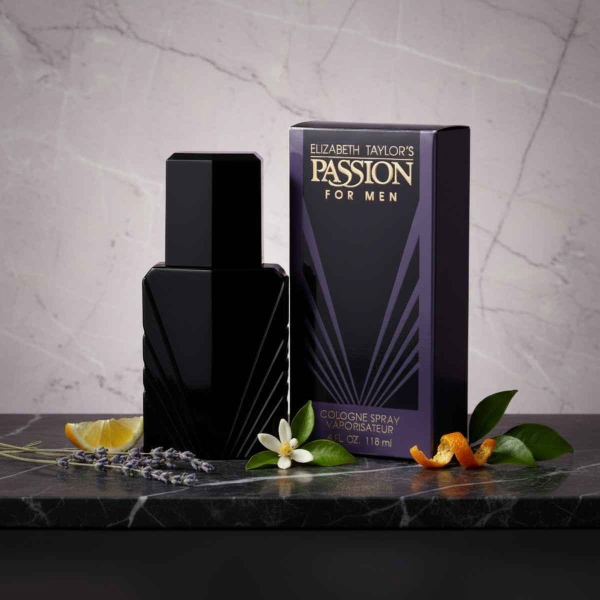 PASSION by Elizabeth Taylor Cologne for Men 4.0 oz EDC New in Box 719346125536