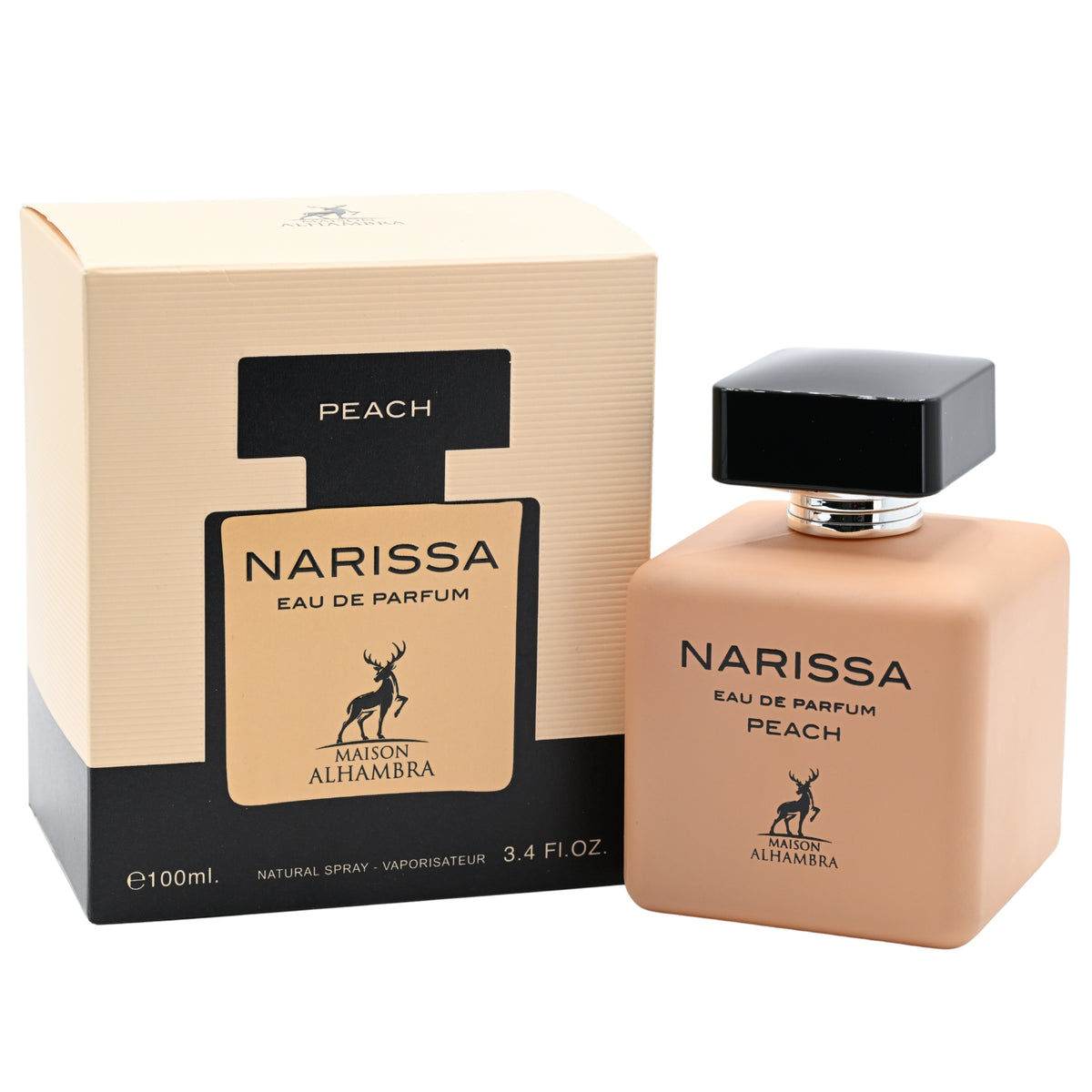 Peach Narissa by Maison Alhambra perfume women EDP 3.3 / 3.4 oz New in Box 6291108730225