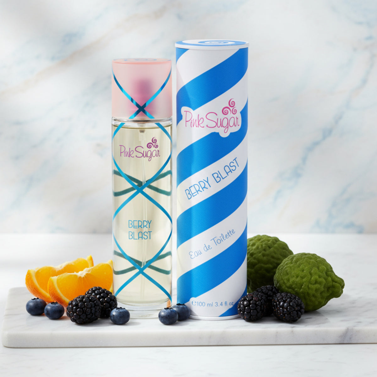 Pink Sugar Berry Blast by Aquolina for women edt 3.4 oz New in Box 8054609780551
