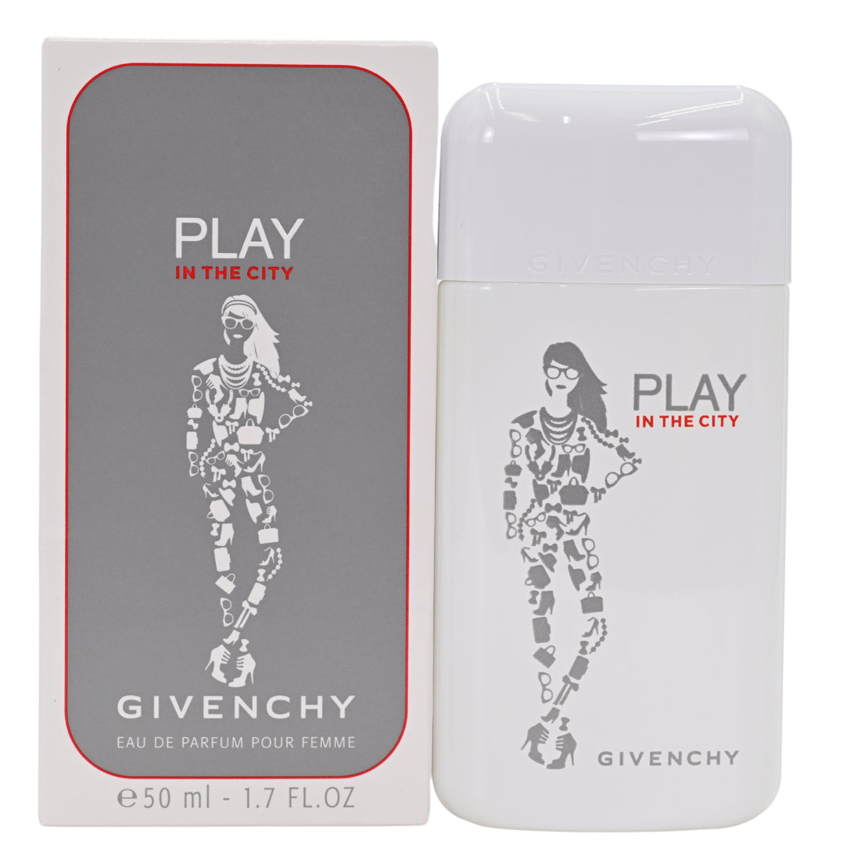 Play in the City by Givenchy perfume for women EDP 1.7 oz New in Box 3274870011801