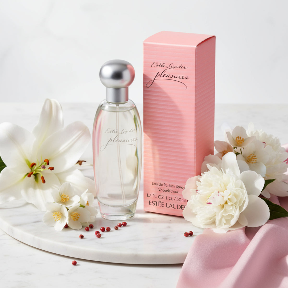 PLEASURES by Estee Lauder perfume for women EDP 1.7 oz New in Box 027131043294