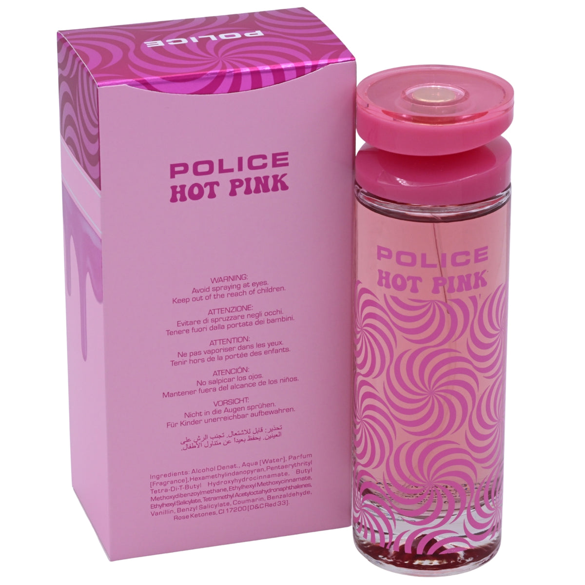 Police Hot Pink Eau de Toilette Spray for Women 3.4 oz (100 ml) 679602581103