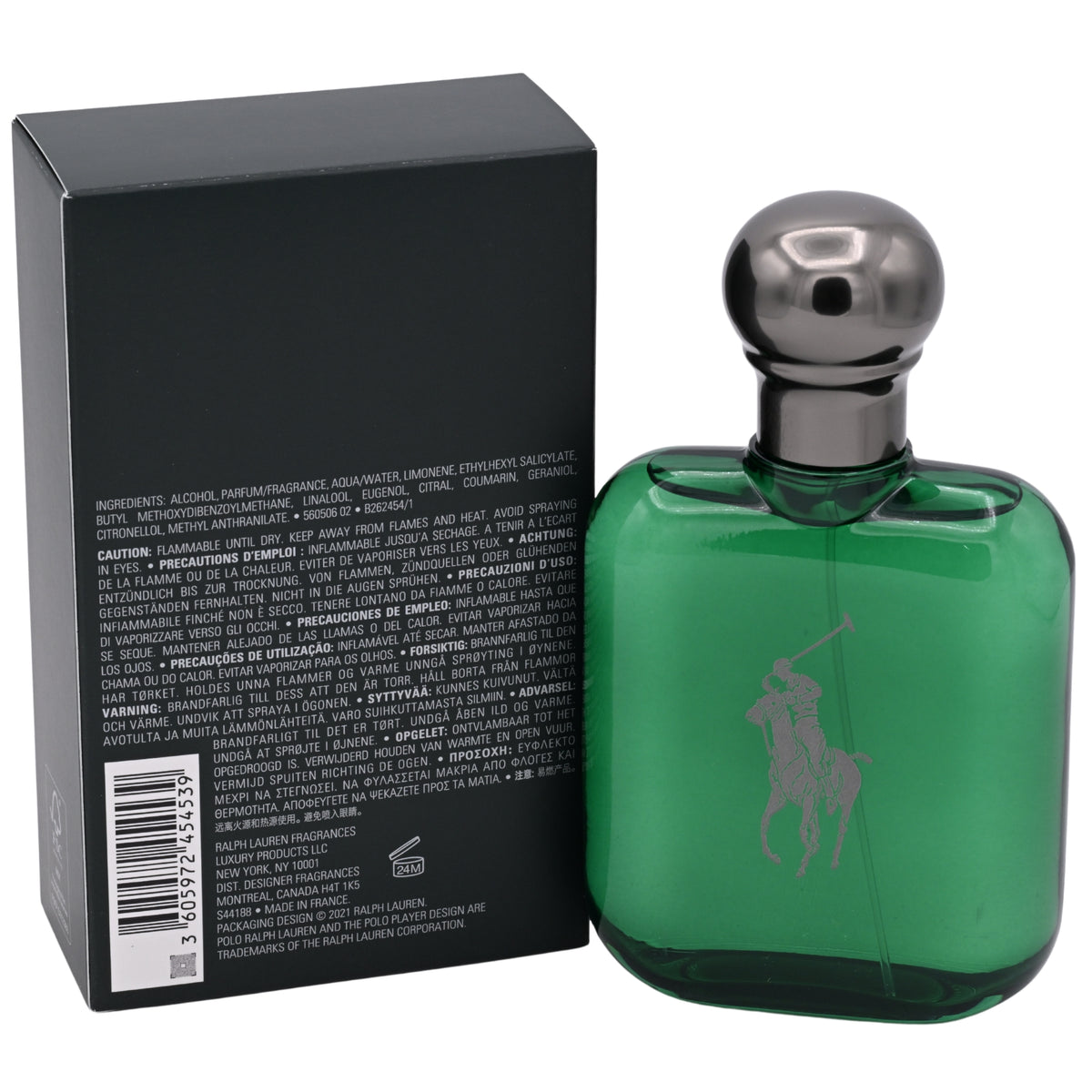 Polo Cologne Intense by Ralph Lauren for men EDC 4.0 oz New in Box 3605972454539