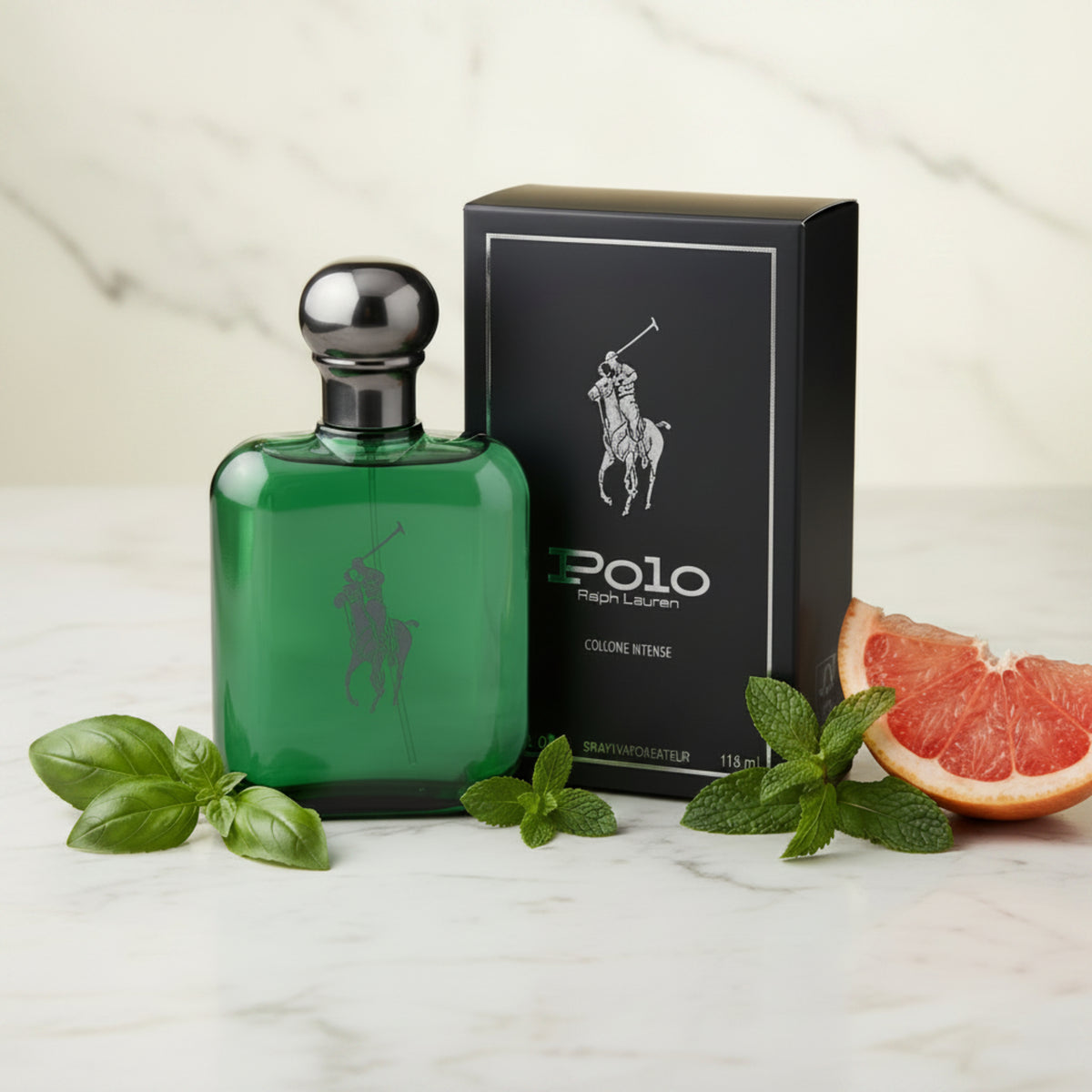 Polo Cologne Intense by Ralph Lauren for men EDC 4.0 oz New in Box 3605972454539