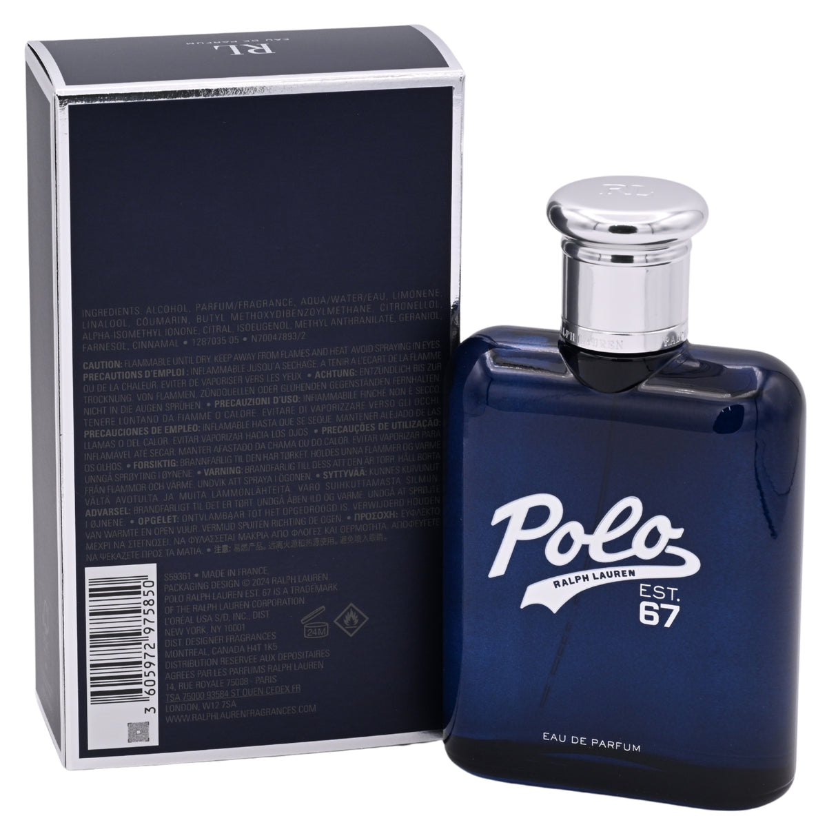 Polo Est. 67 by Ralph Lauren cologne for men EDP 4.2 oz New in Box 3605972975850
