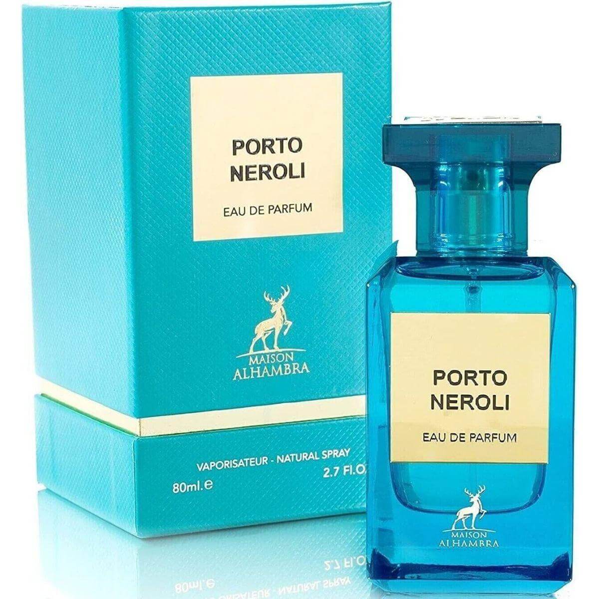 Porto Neroli by Maison Alhambra cologne for men EDP 2.7 oz New in Box 6291108735763