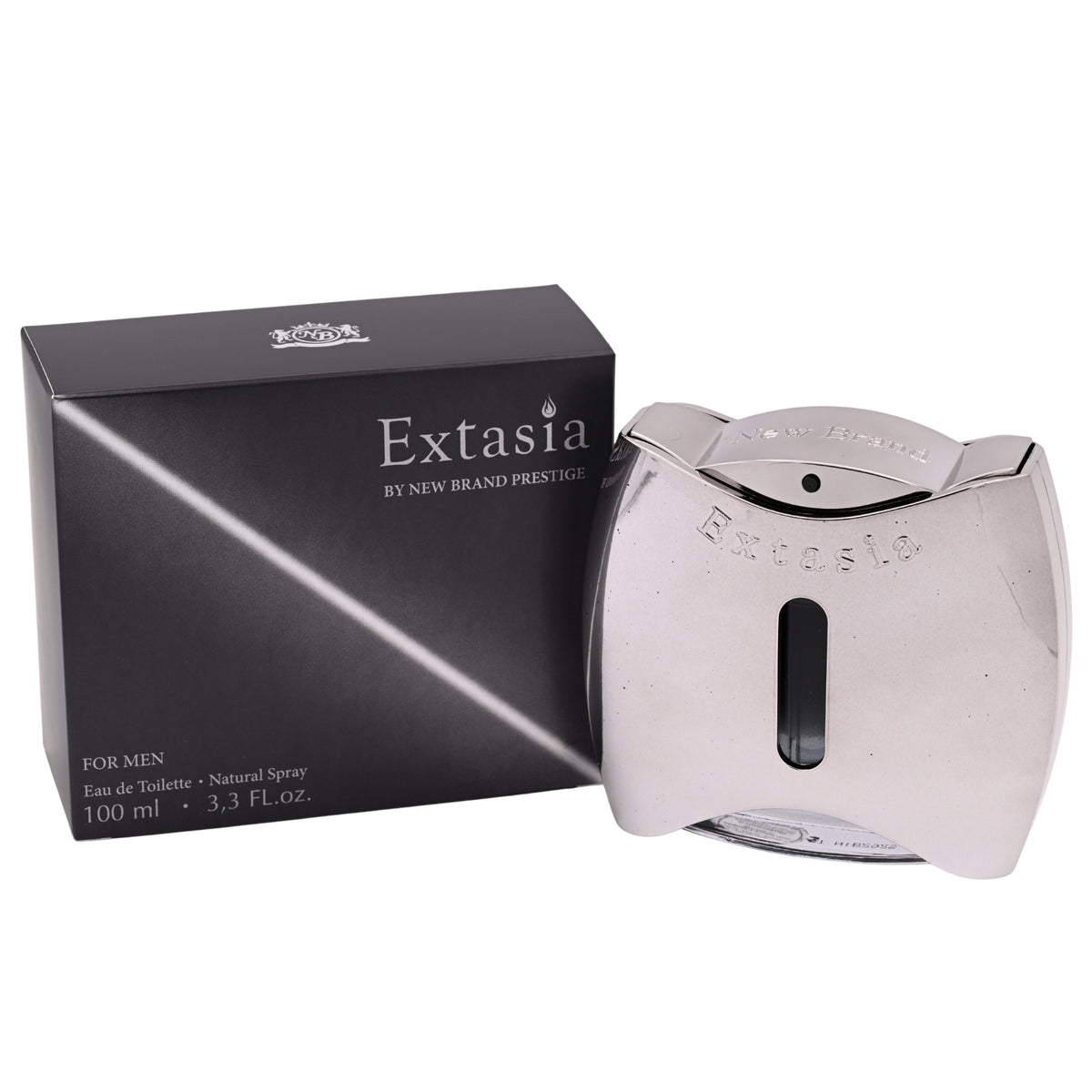 Prestige Extasia by New Brand cologne for men EDT 3.3 /3.4 oz New In Box 5425017733683