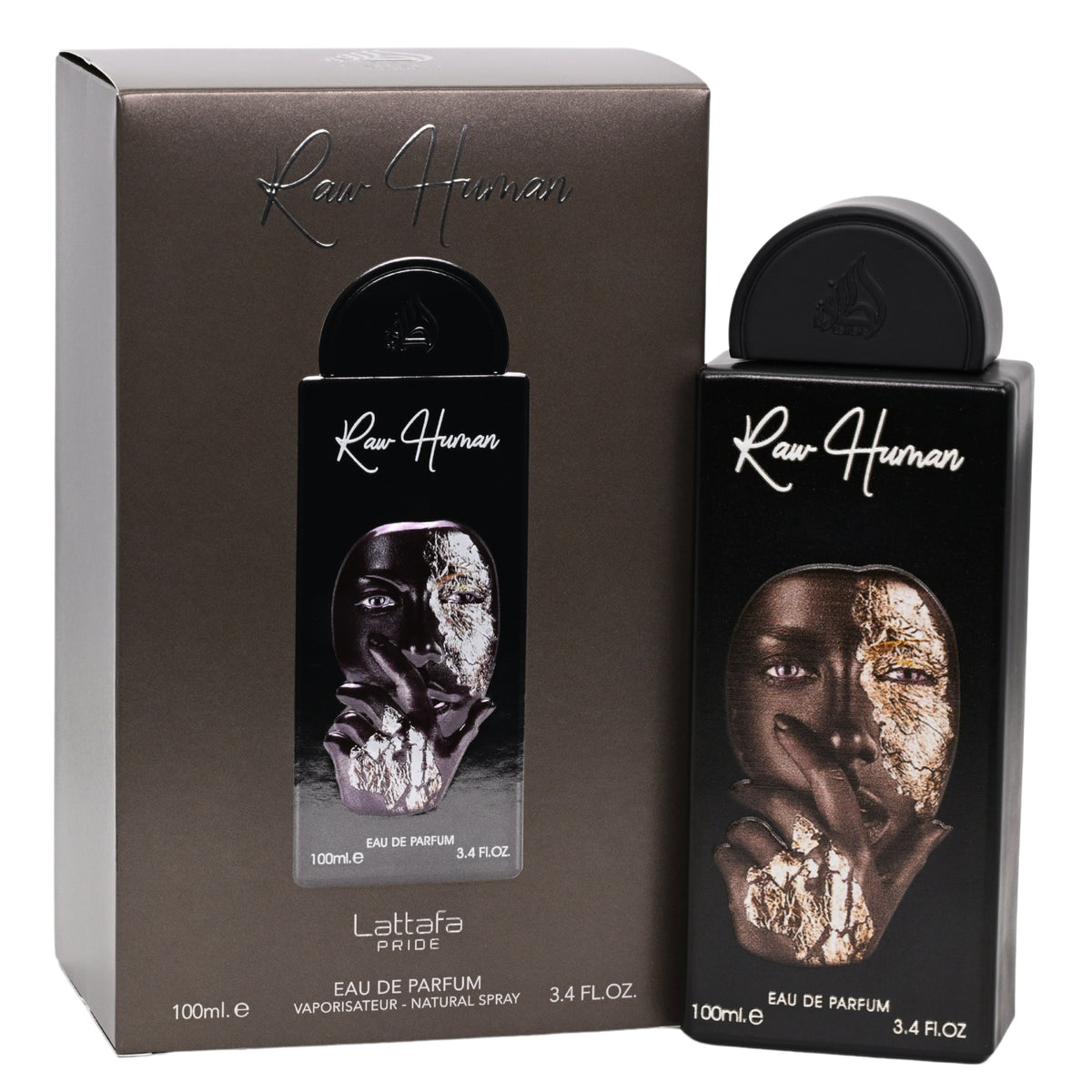 Pride Raw Human by Lattafa perfume for unisex EDP 3.3 / 3.4 oz New in Box 6290360592725