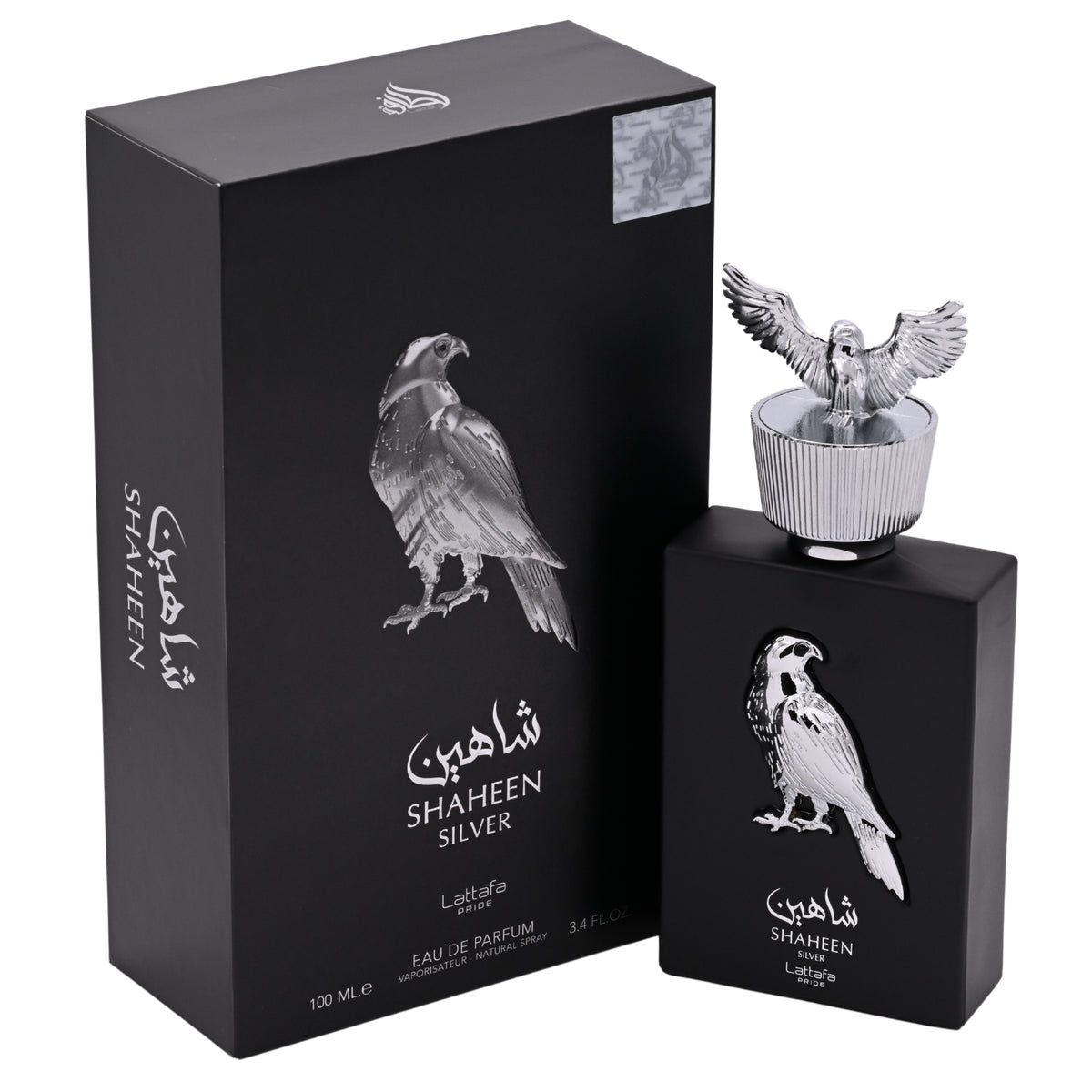 Pride Shaheen Silver by Lattafa perfume for unisex EDP 3.3 / 3.4 oz New in Box 6291108738658