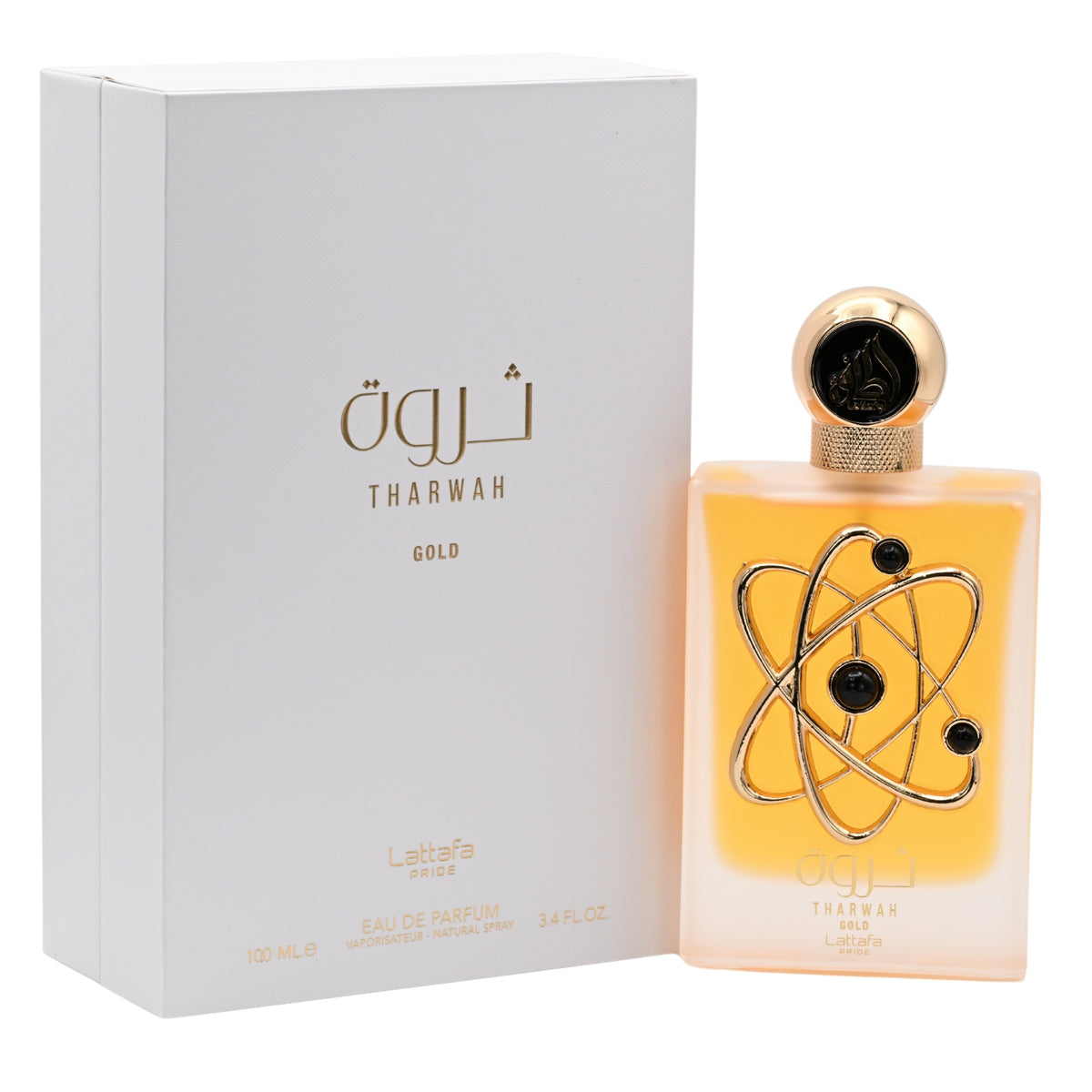 Pride Tharwah Gold by Lattafa perfume unisex EDP 3.3 / 3.4 oz New in Box 6291108738177