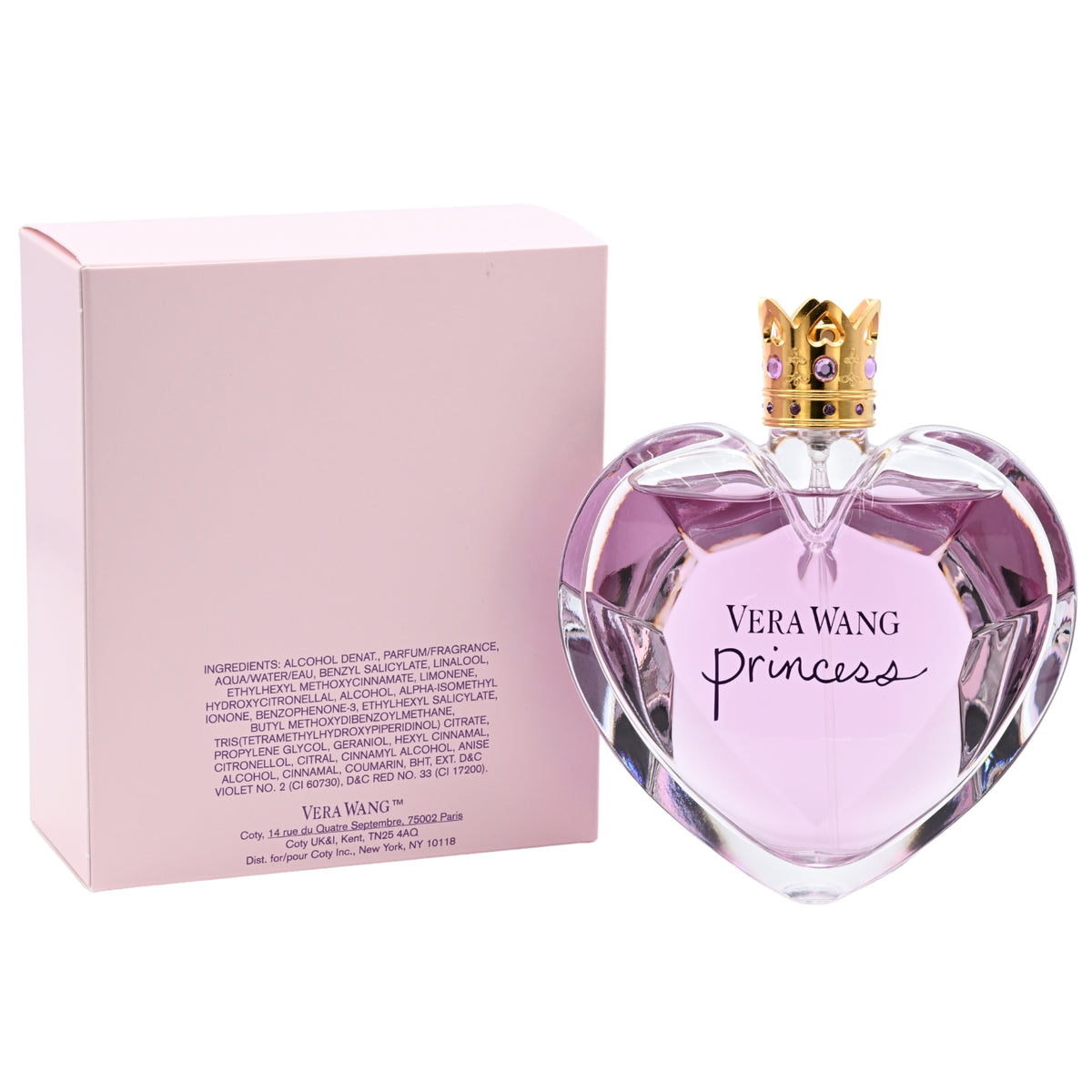 PRINCESS by VERA WANG Perfume 3.3 / 3.4 oz EDT For Women NEW in BOX 688575179415