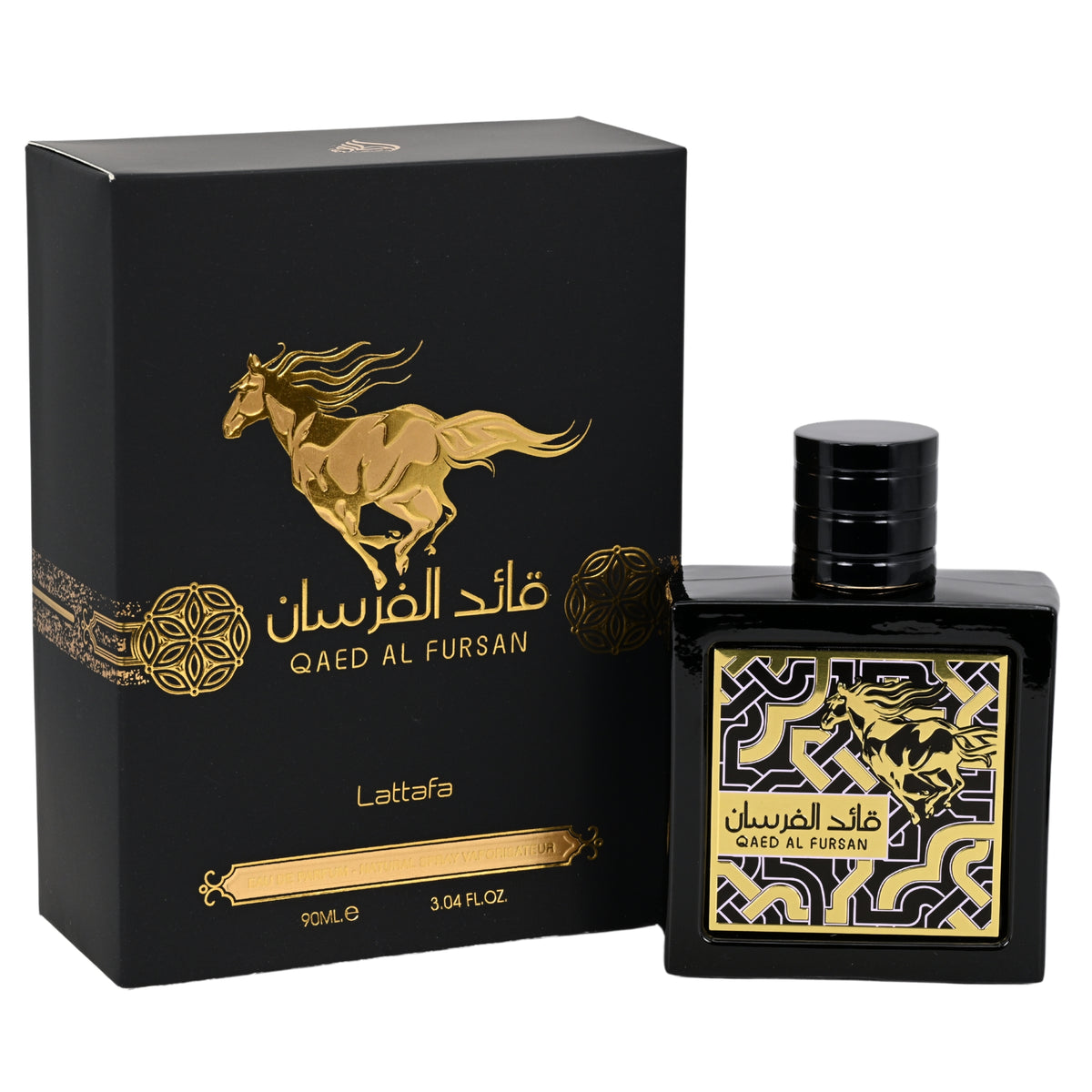 Qaed Al Fursan by Lattafa perfume for unisex EDP 3.04 oz New in Box 6291107455365