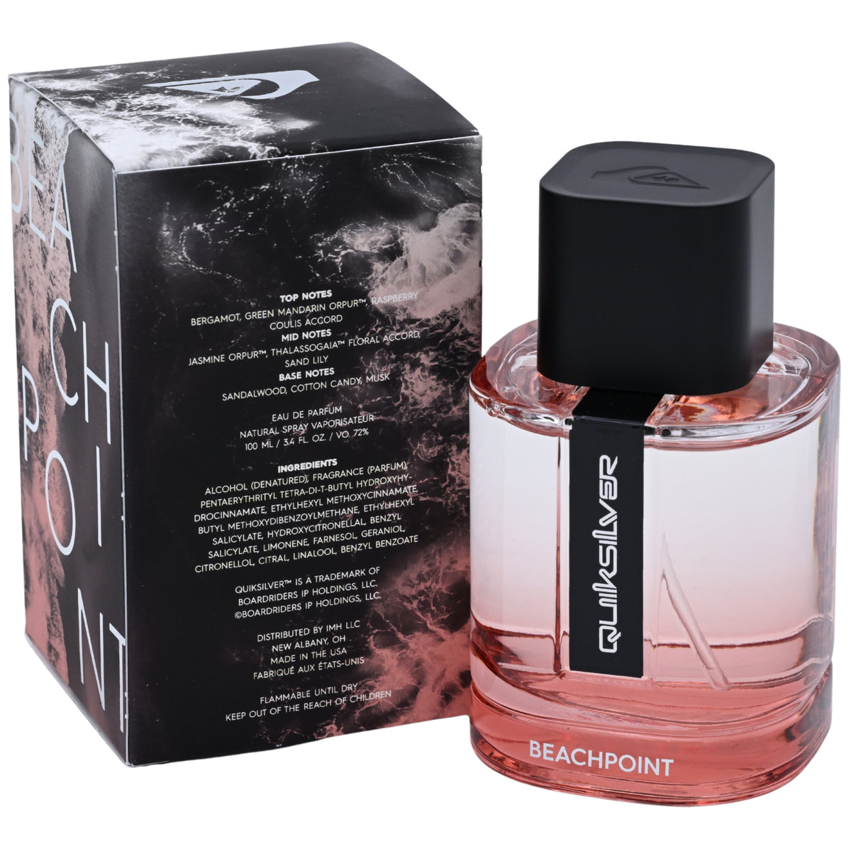 Quicksilver Beachpoint Eau de Parfum Spray for women 3.4 oz (100 ml) New Retail Box 810181101539