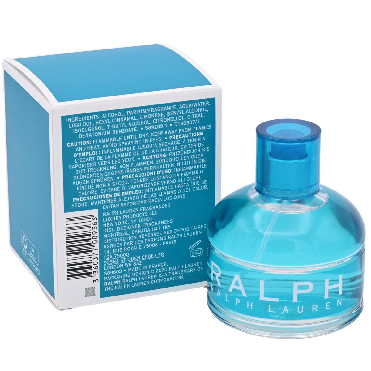 RALPH by Ralph Lauren 3.3 / 3.4 oz EDT For Women New in Box 3360377009363