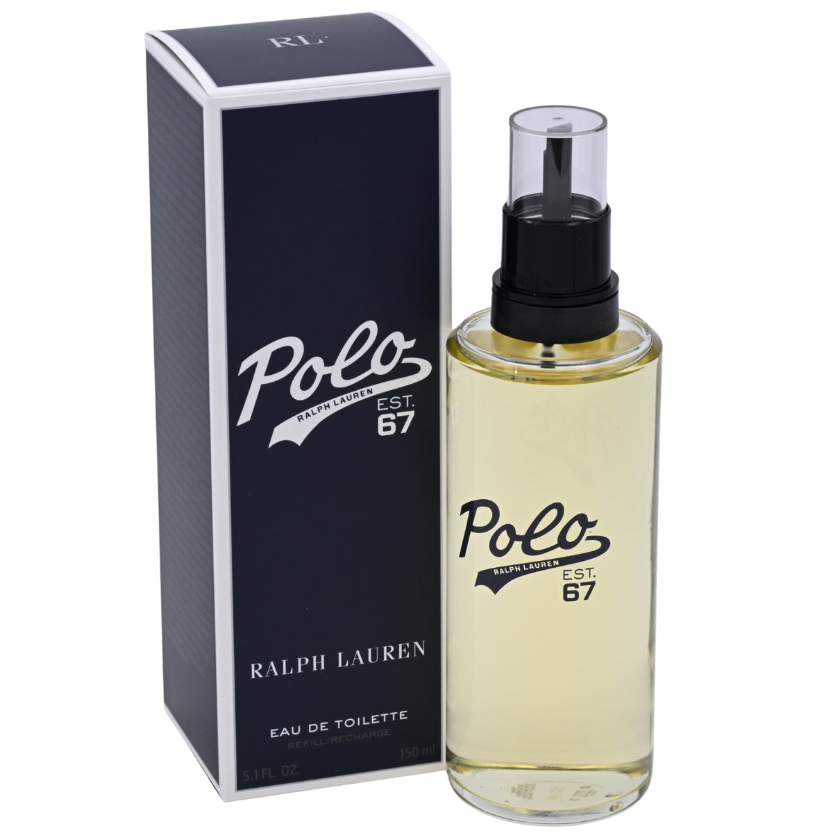 Ralph Lauren Polo Est. 67 (Polo 67) Eau de Toilette Refill for Men 5.1 oz (150 ml) New in Box 3605972910226