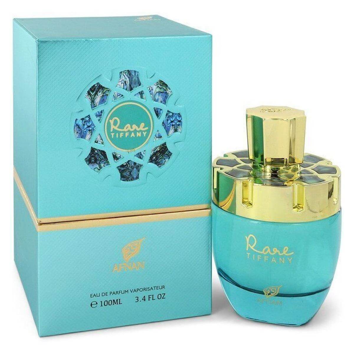 Rare Tiffany by Afnan perfume for women EDP 3.3 /3.4 oz New in Box 6290171002284