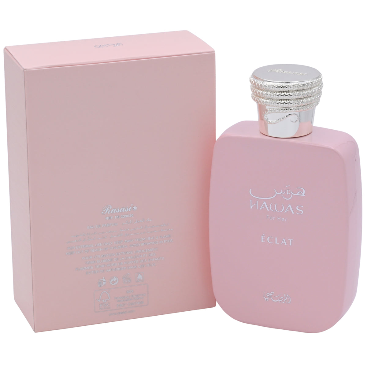Rasasi Hawas Eclat Eau de Parfum (EDP) Spray for Women 3.38 oz / 100 ml 614514339206