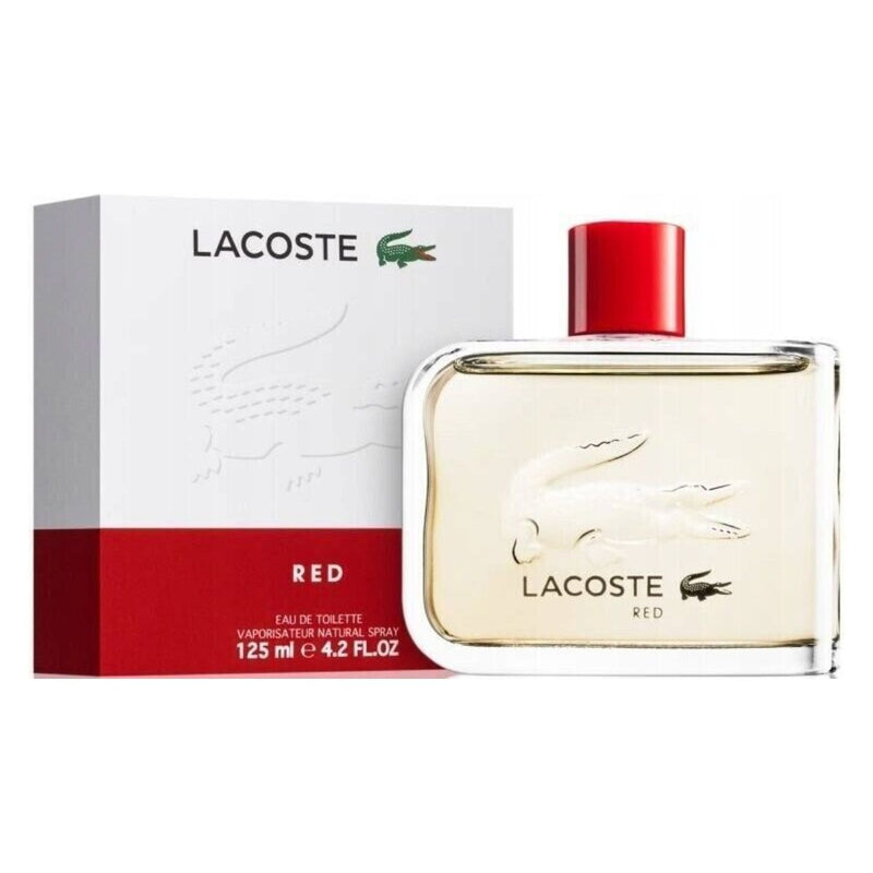 Lacoste Style In Play Red by Lacoste EDT Cologne for Men 4.2 oz New In Box