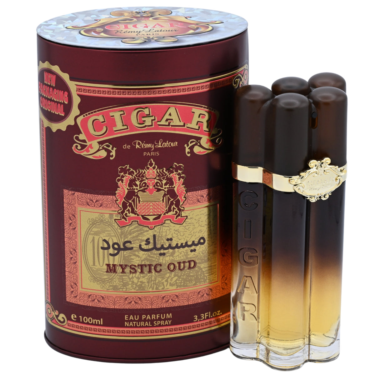Remy Latour Cigar Mystic Oud Eau de Parfum (EDP) Spray for Men 3.3 oz / 100 ml New in Box 3610400038304
