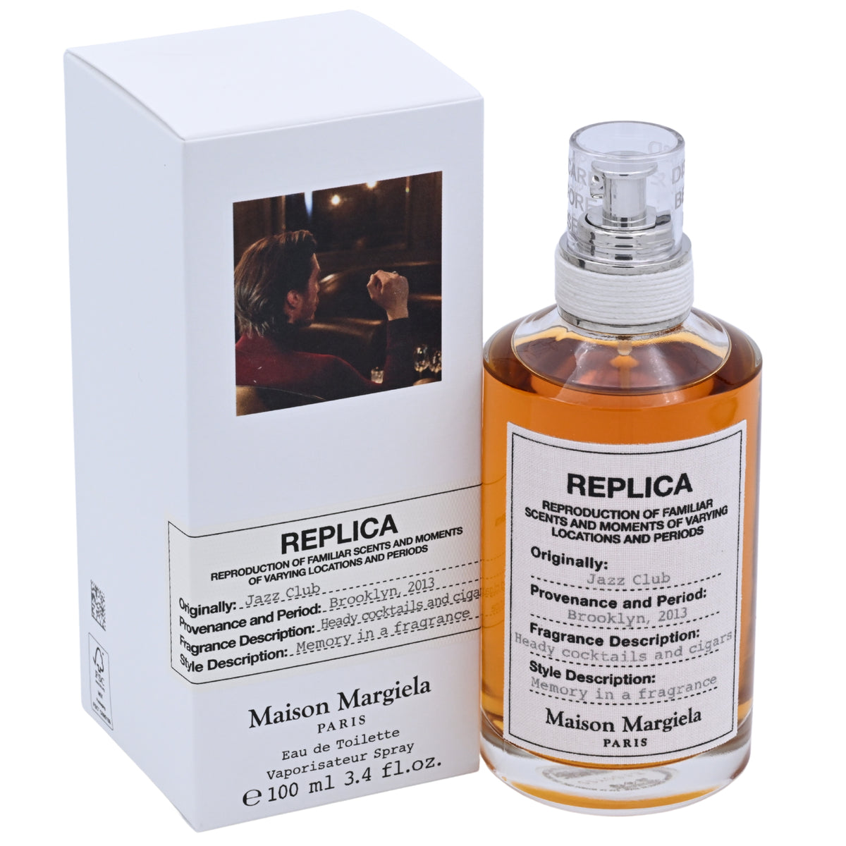 Replica Jazz Club by Maison Margiela cologne for men EDT 3.3 / 3.4 oz New In Box 3605521932105